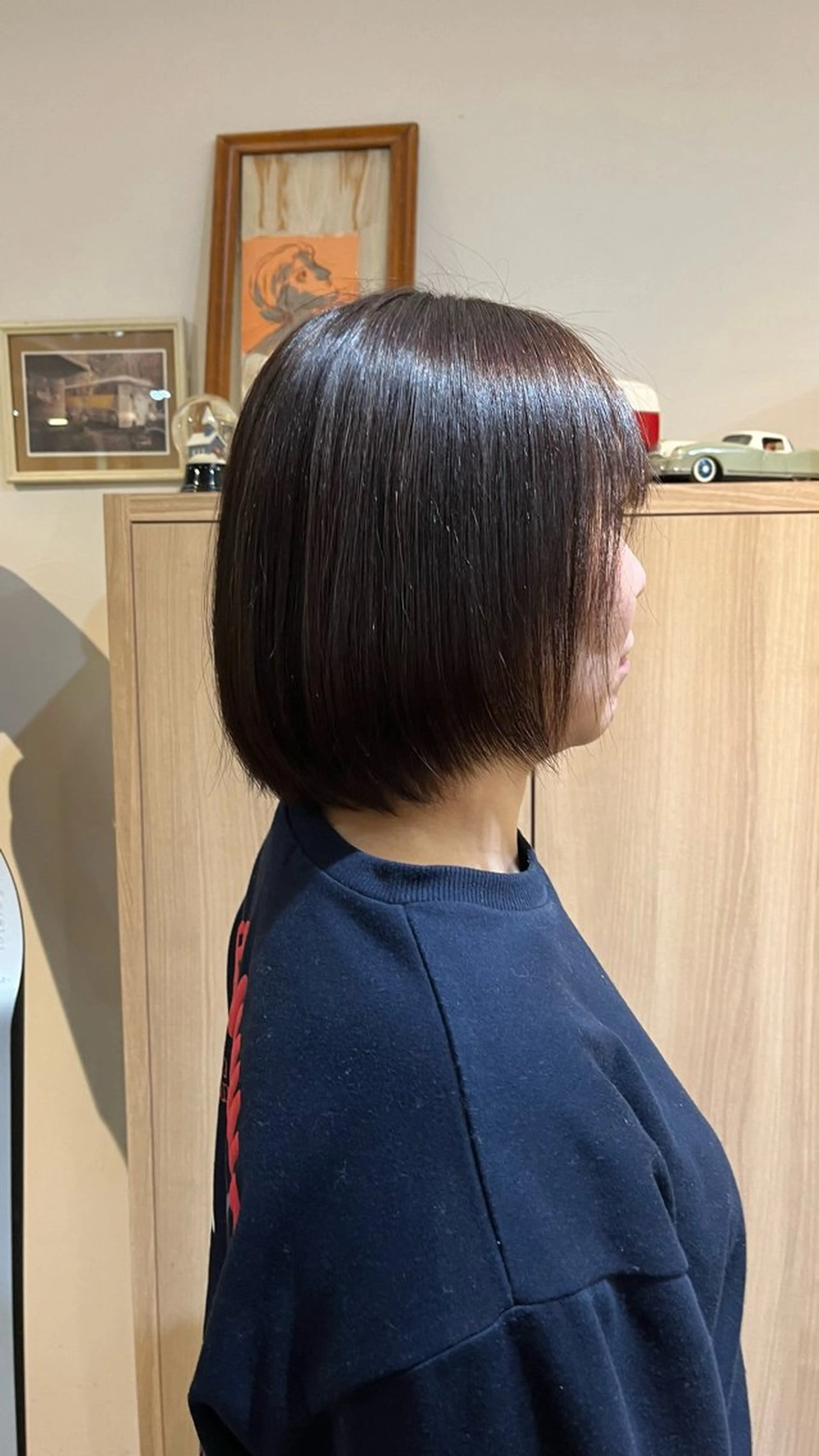 縮毛矯正 くろたき まほのヘアスタイル