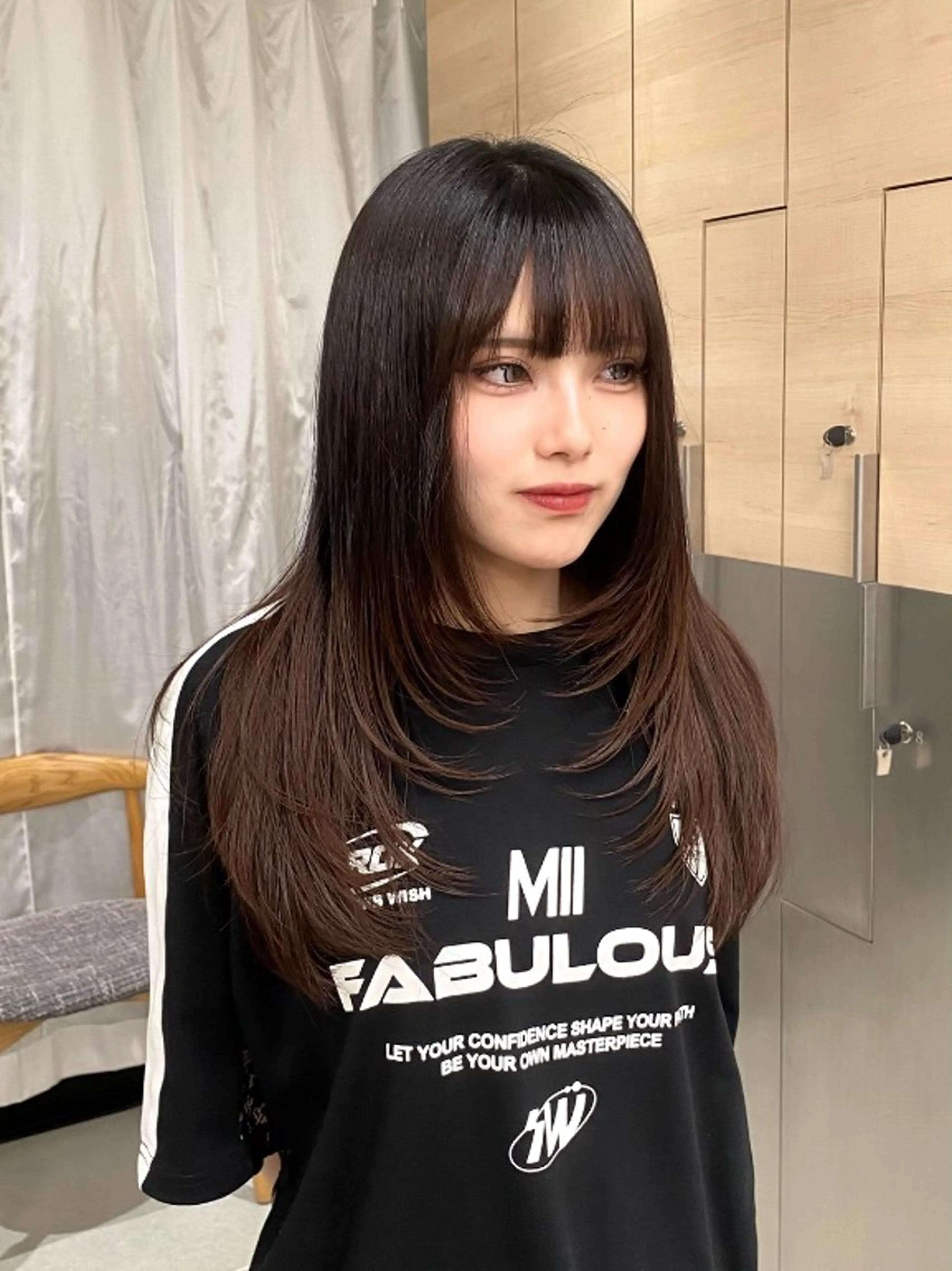 ロング カット トリートメント 💋sara/レイヤ ーカット【東日本橋】のヘアスタイル