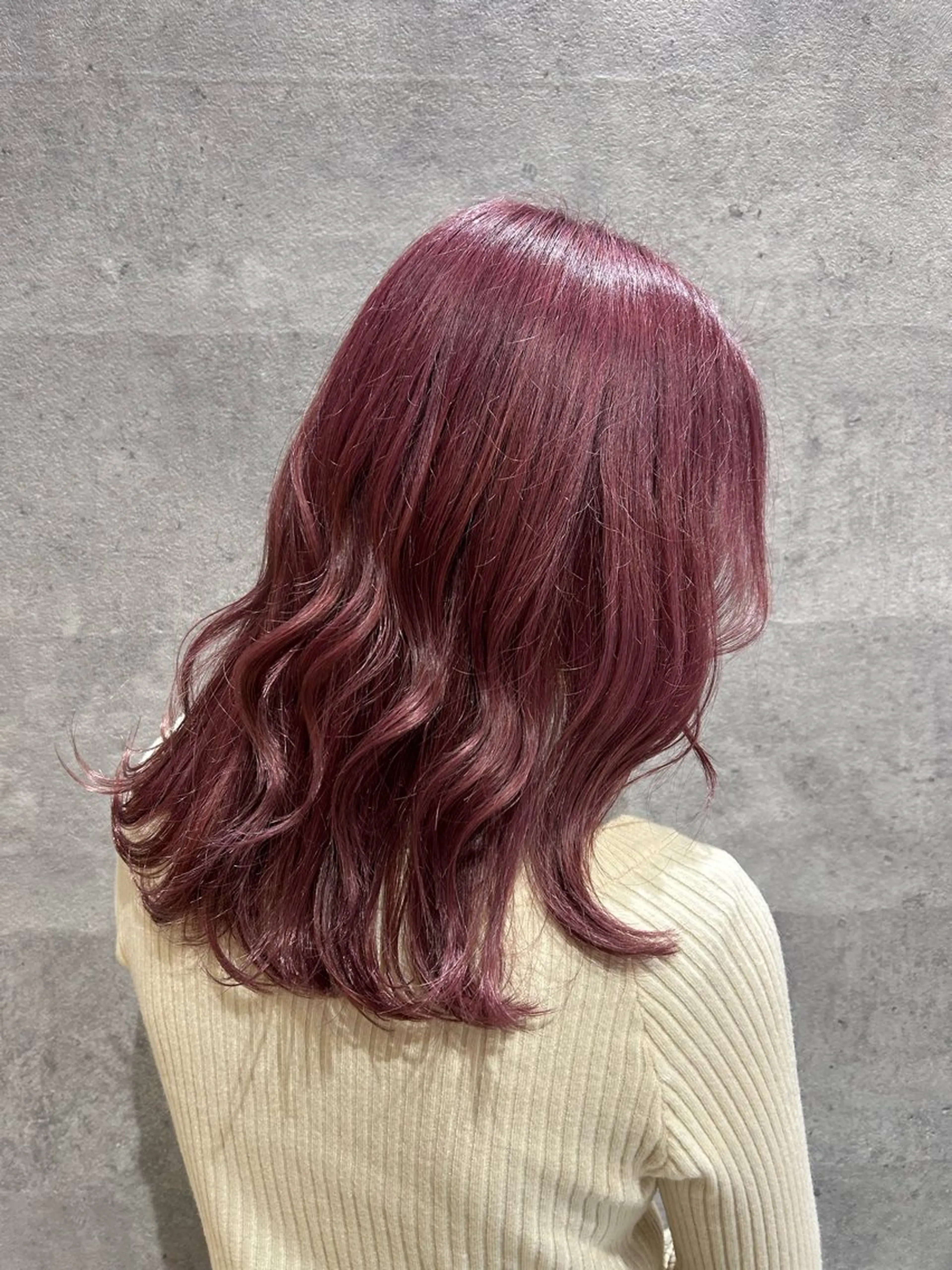 セミロング カラー Picasso かせぎのヘアスタイル