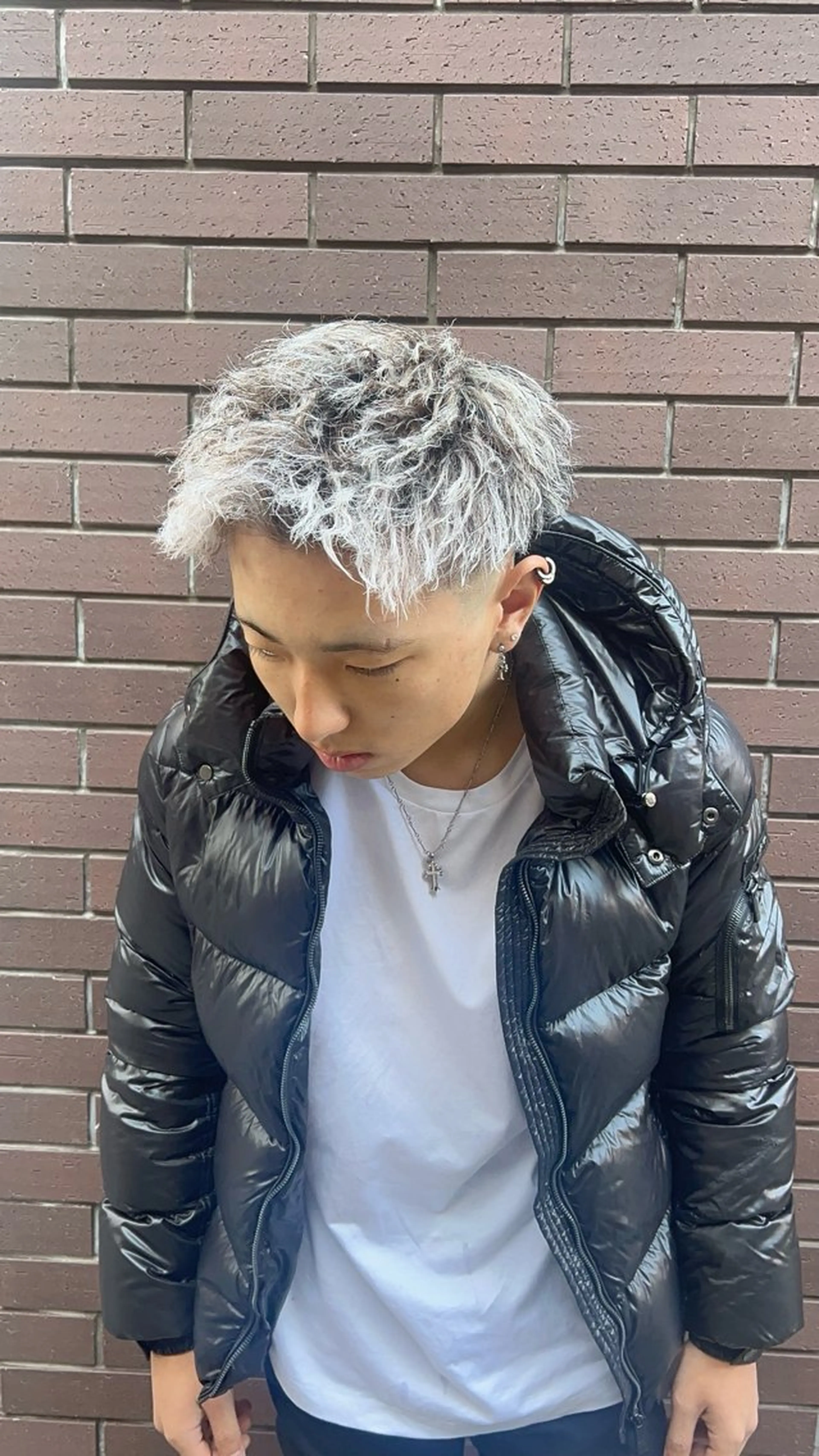 ショート カット ヘアカラー パーマ 角田 瀬名のヘアスタイル