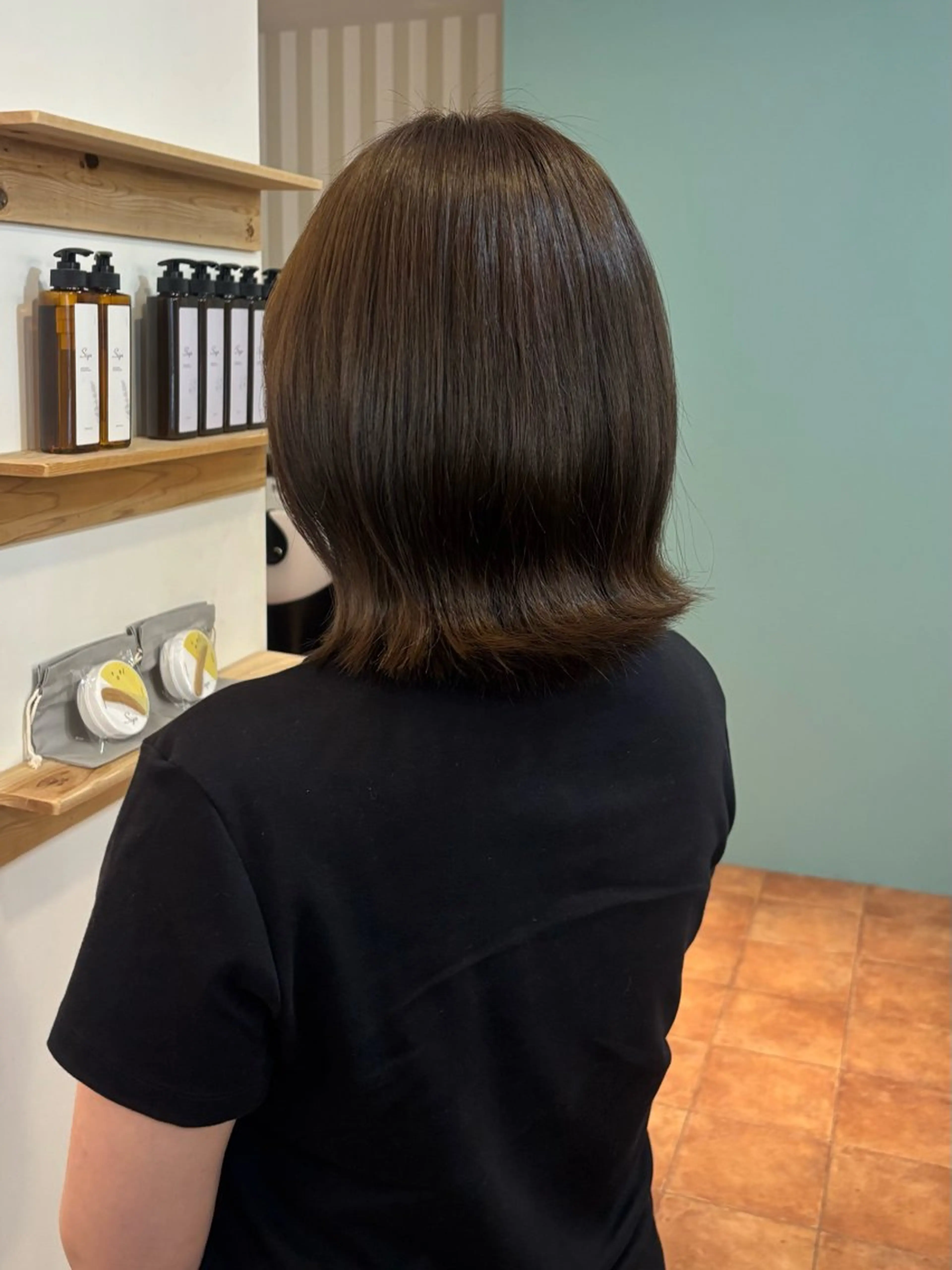 カラー ベージュカラー ブラウンカラー ブラウンベージュ ヘアカラー 國原 くるみのヘアスタイル