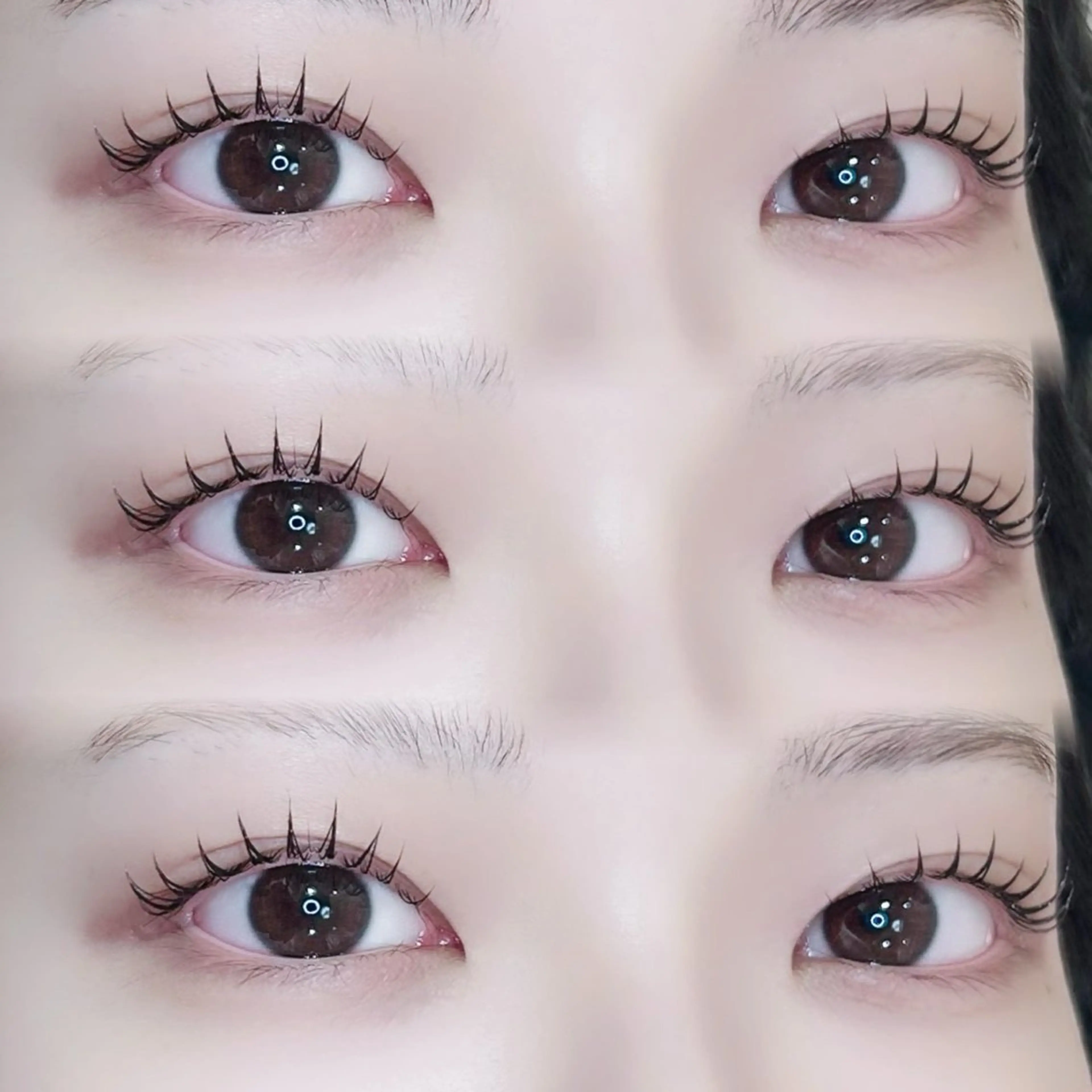 マツエク・マツパ 束感まつパ/ワンホン 𝐑𝐈𝐊𝐎🎀のマツエク・マツパデザイン