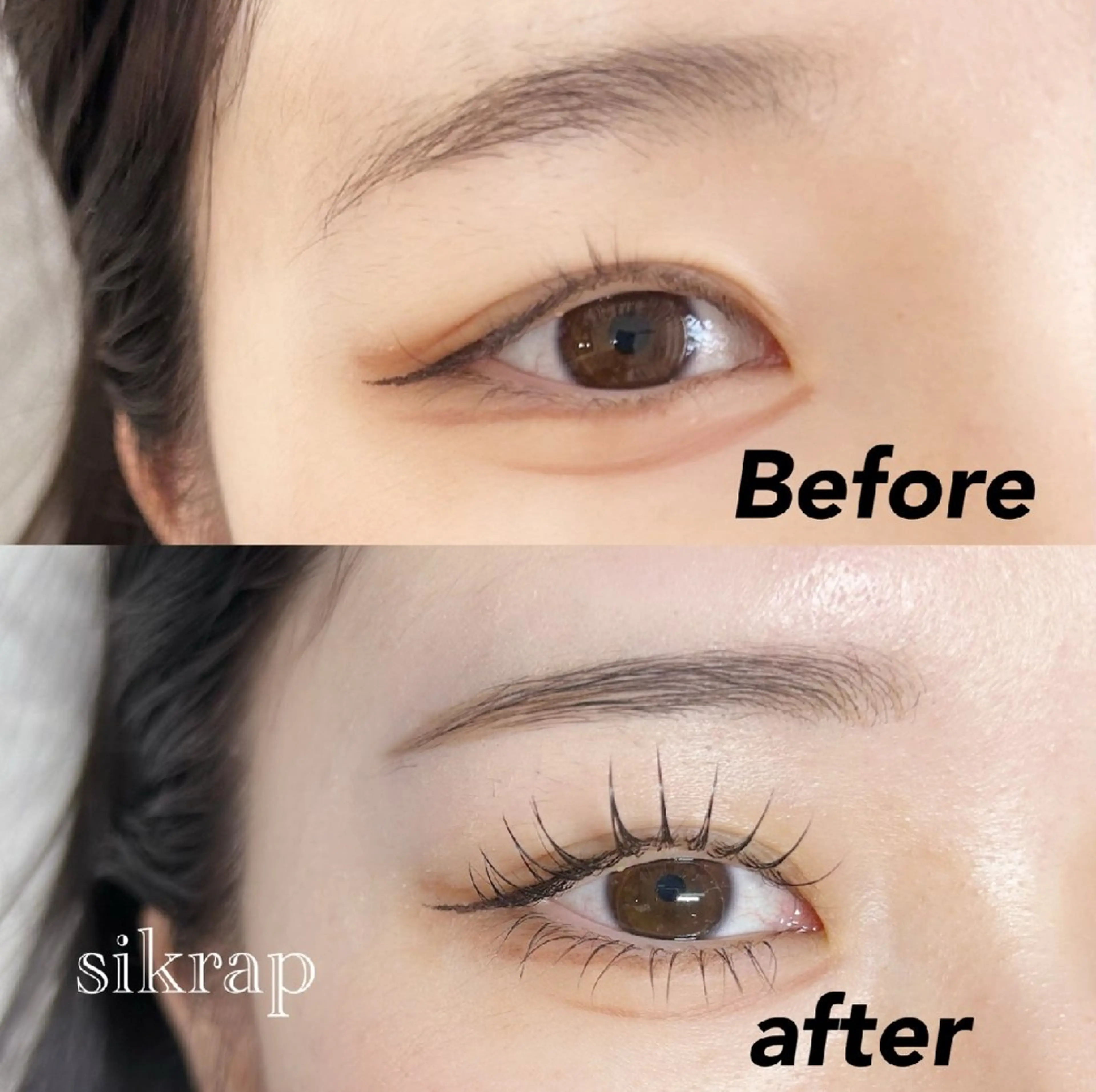 マツエク・マツパ マツエク sikrap 🫧akariのマツエク・マツパデザイン