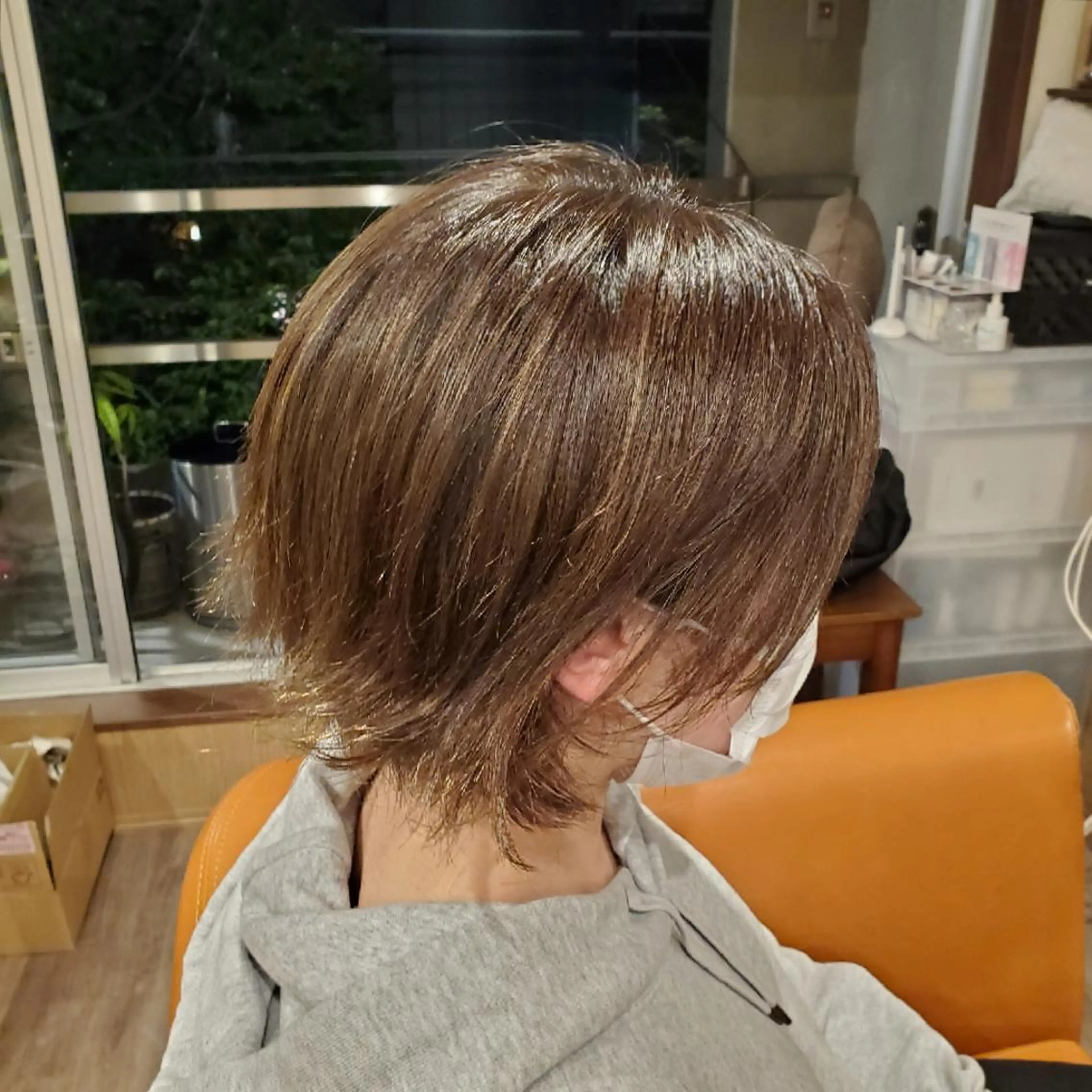 ショート カラー アディクシーカラー ブリーチ イルミナカラー 外国人風カラー トリートメント ヘアカラー spa hair  ark 富井直美のヘアスタイル