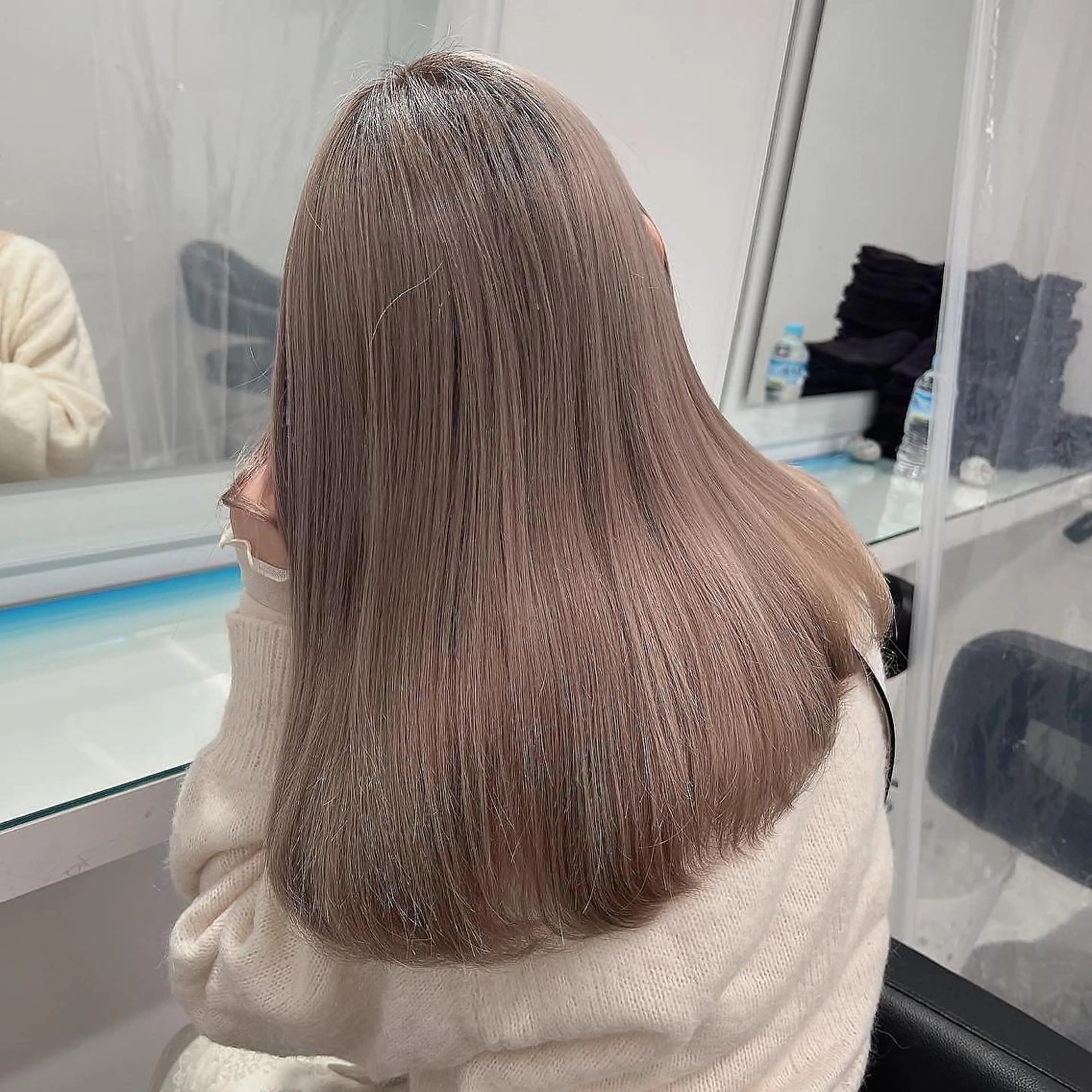 ロング カラー ヘアアレンジ ダブルカラー｜ なおき｜池袋美容師のヘアスタイル