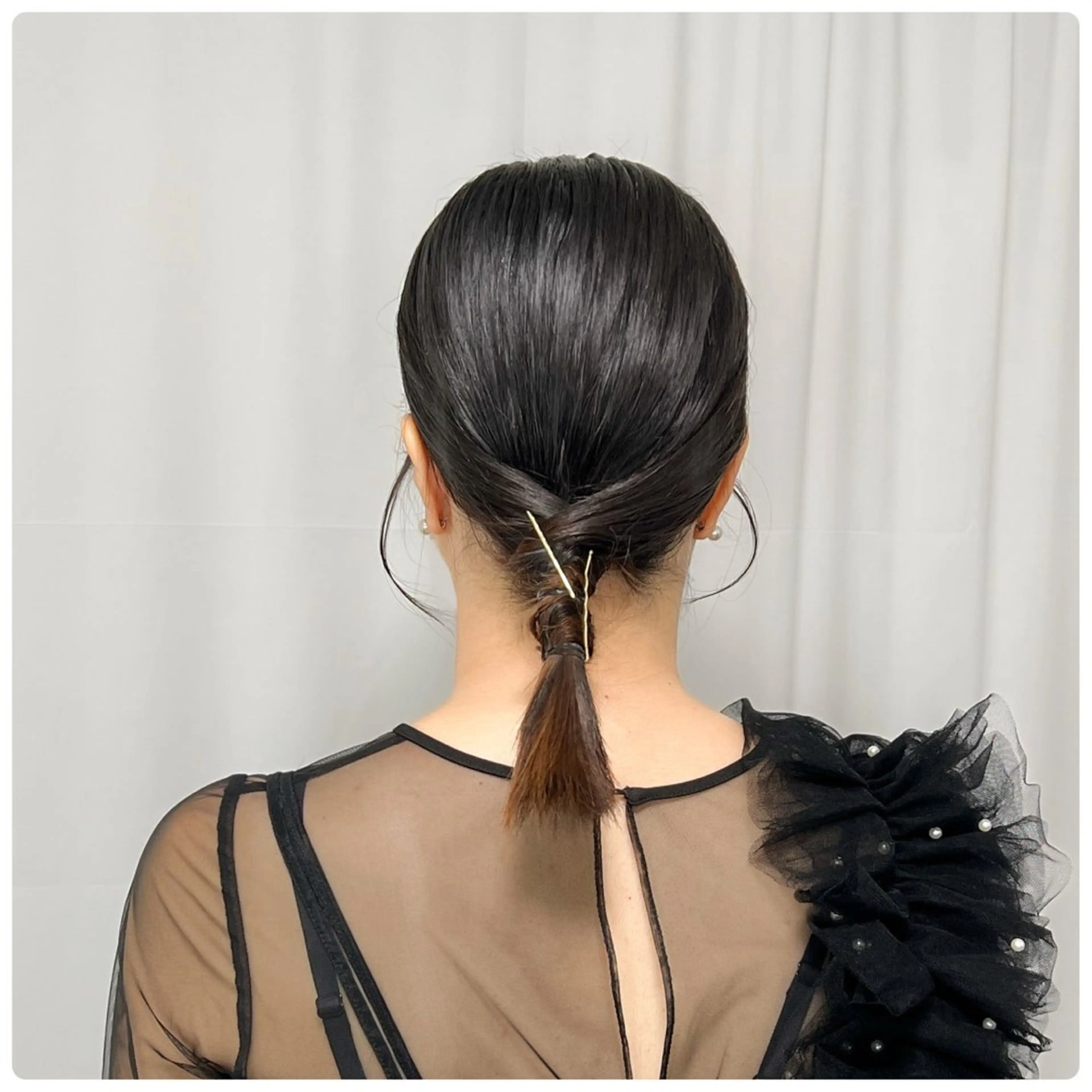 ミディアム ヘアアレンジ ヘアセット リクエスト受付中🪞 CHATEAUのヘアスタイル