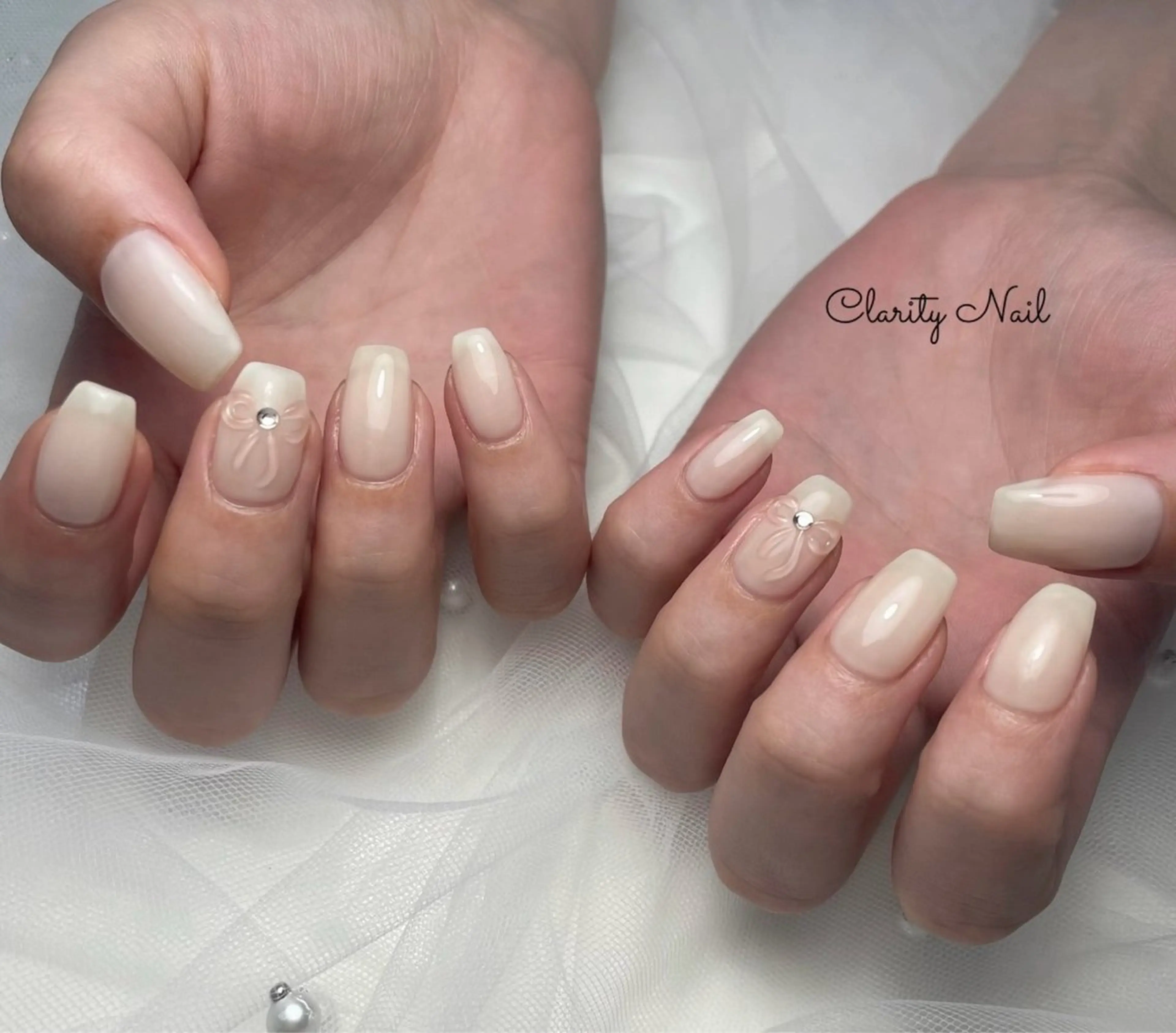 ネイル アートネイル 持ち込み ハンドネイル Clarity Nailのネイルデザイン