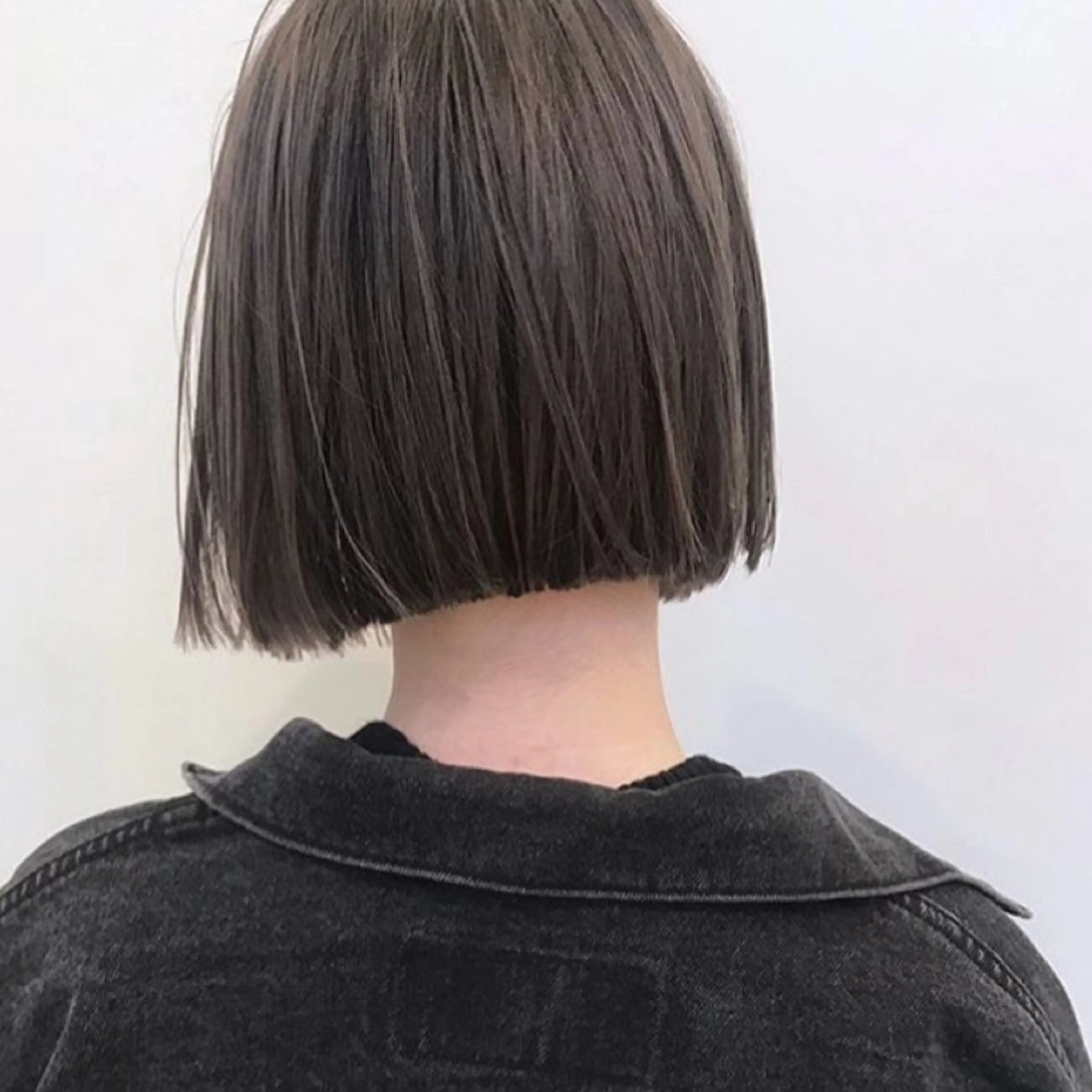 カット/切りっぱなしボブの写真