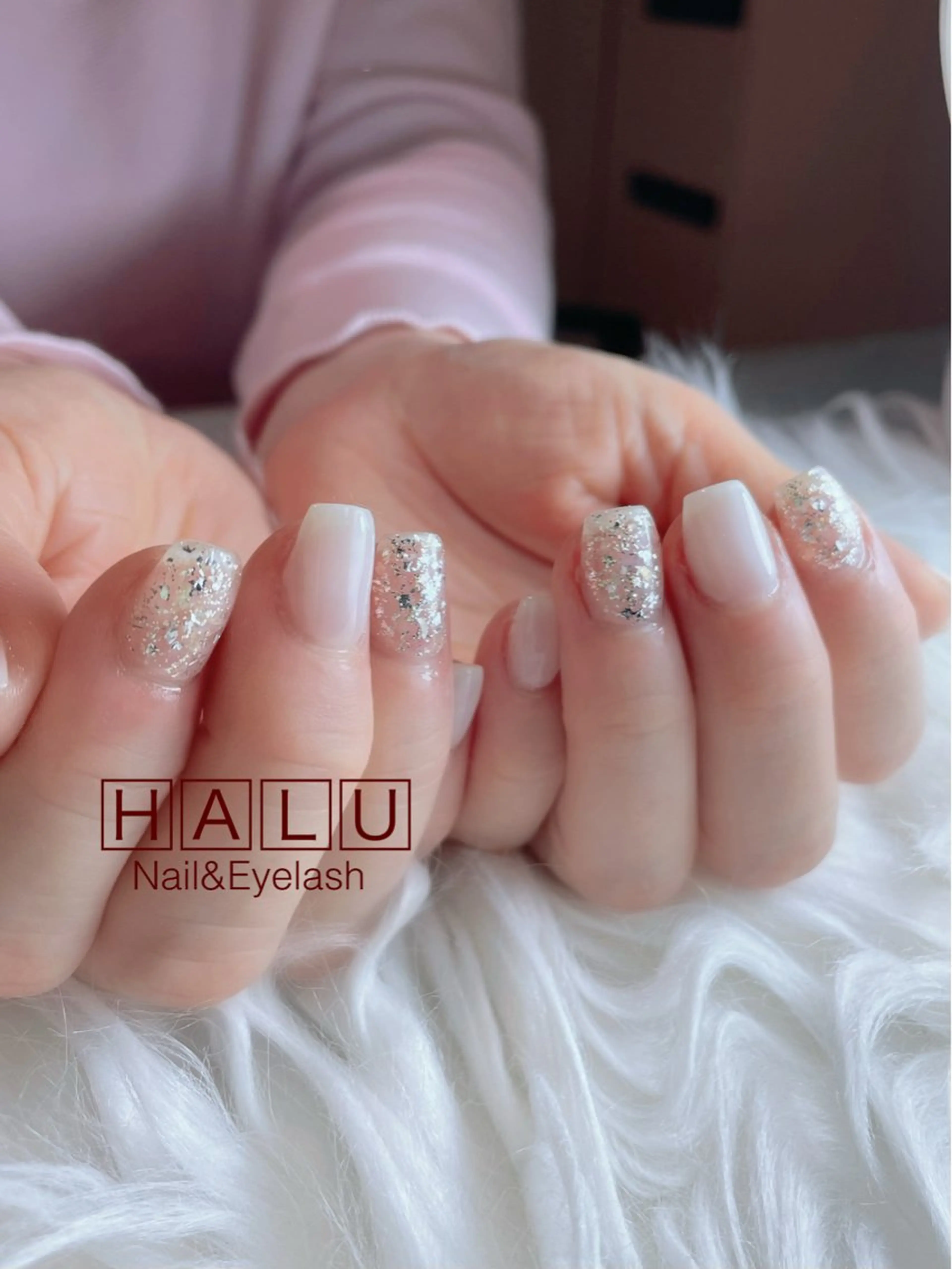 ネイル キラキラネイル シンプルネイル HALU ハルのネイルデザイン