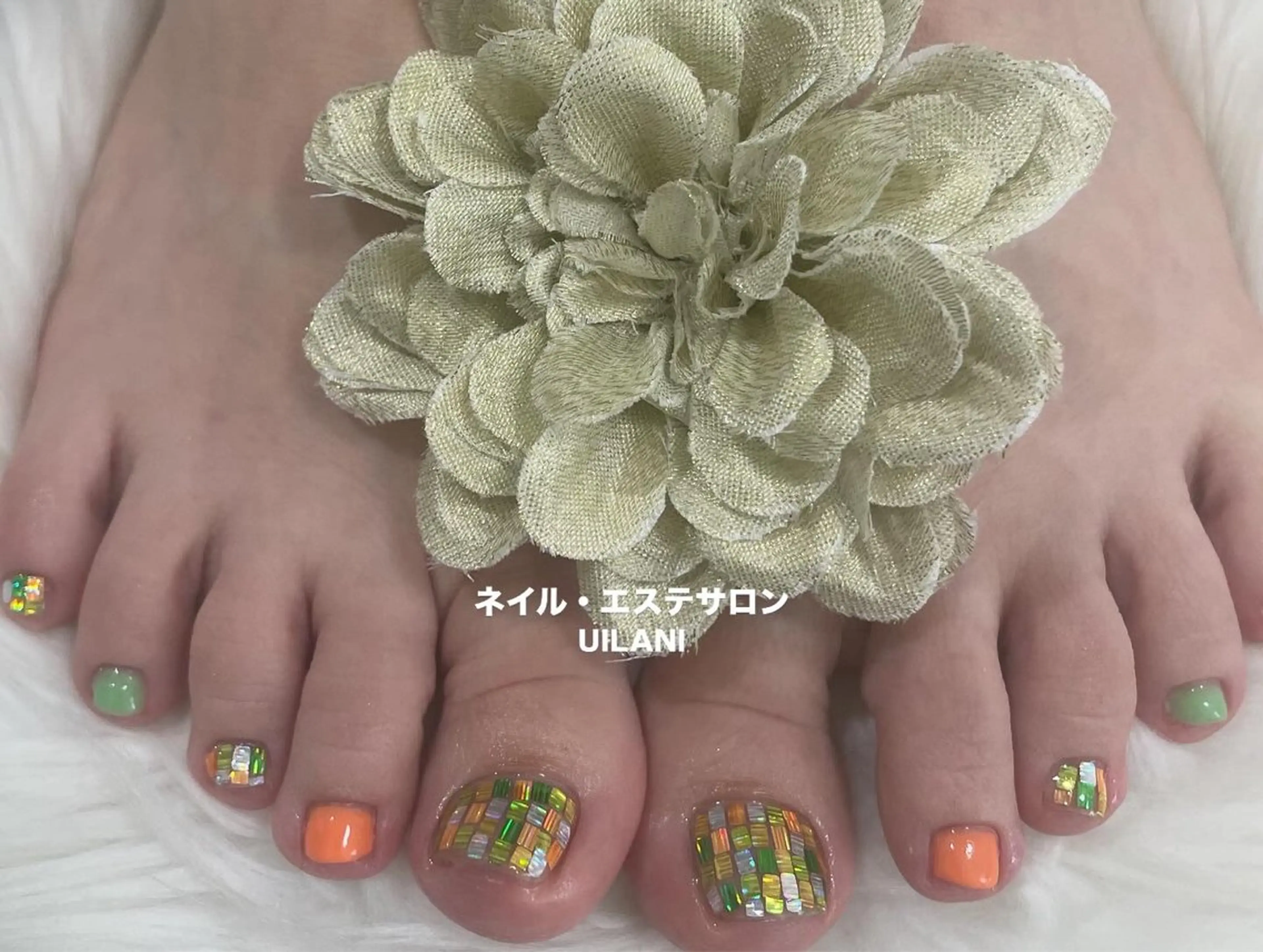 ネイル フットネイル ネイル・エステサロン UILANIのネイルデザイン