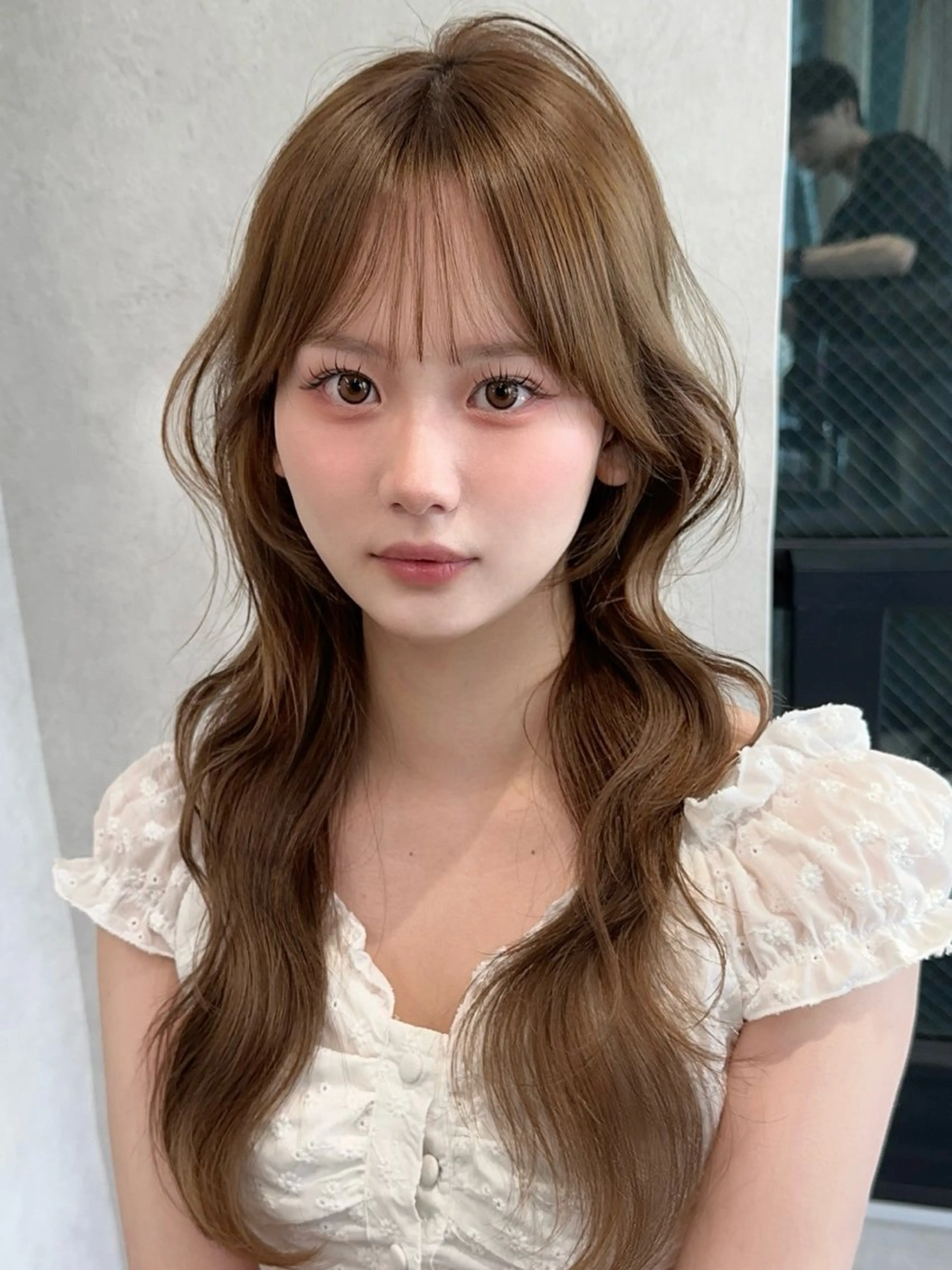 ロング カラー ヘアアレンジ ⭐️銀座/ショート/ 艶カラー/りょうがのヘアスタイル