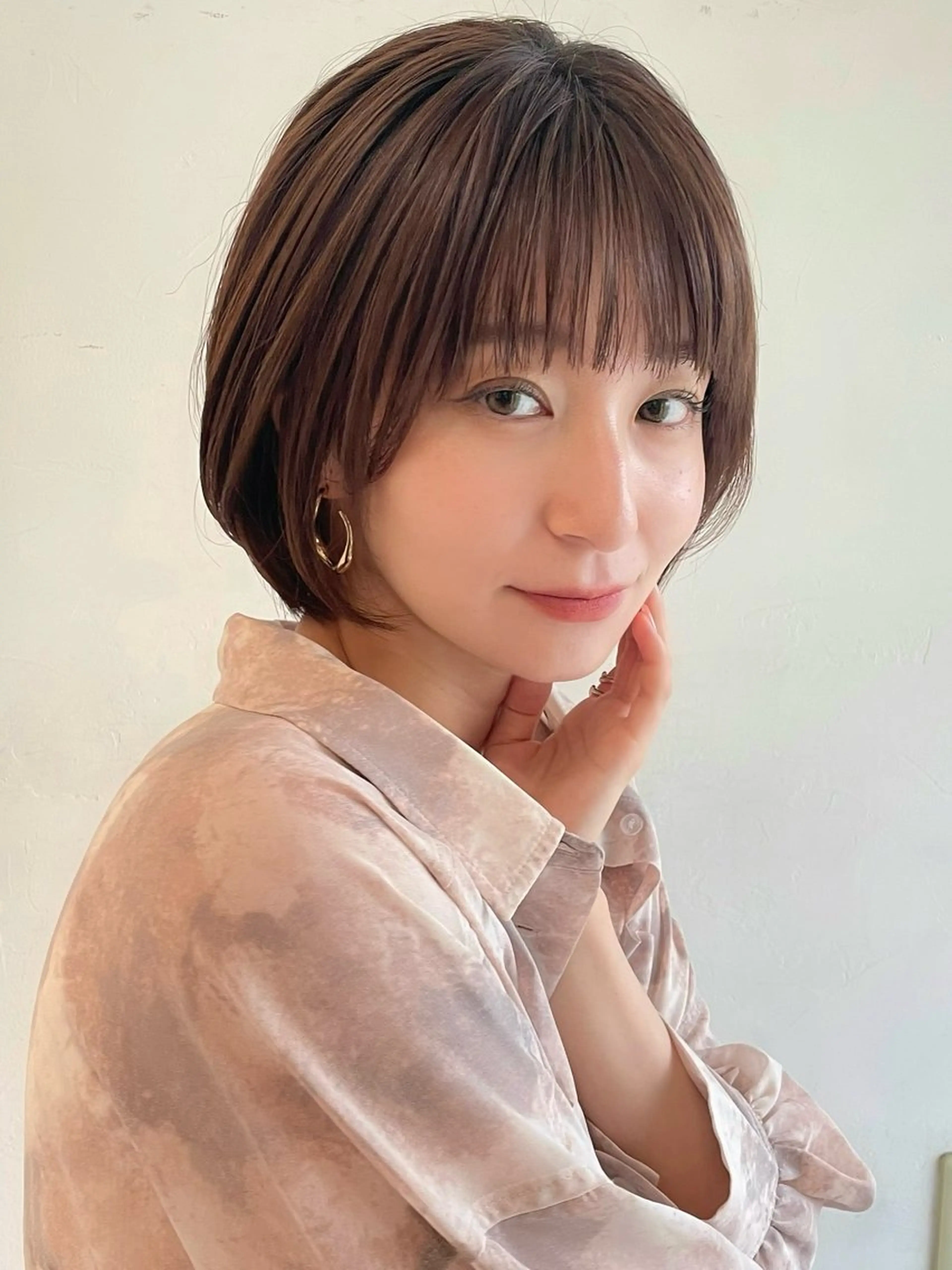 ショート 米澤 由衣のヘアスタイル