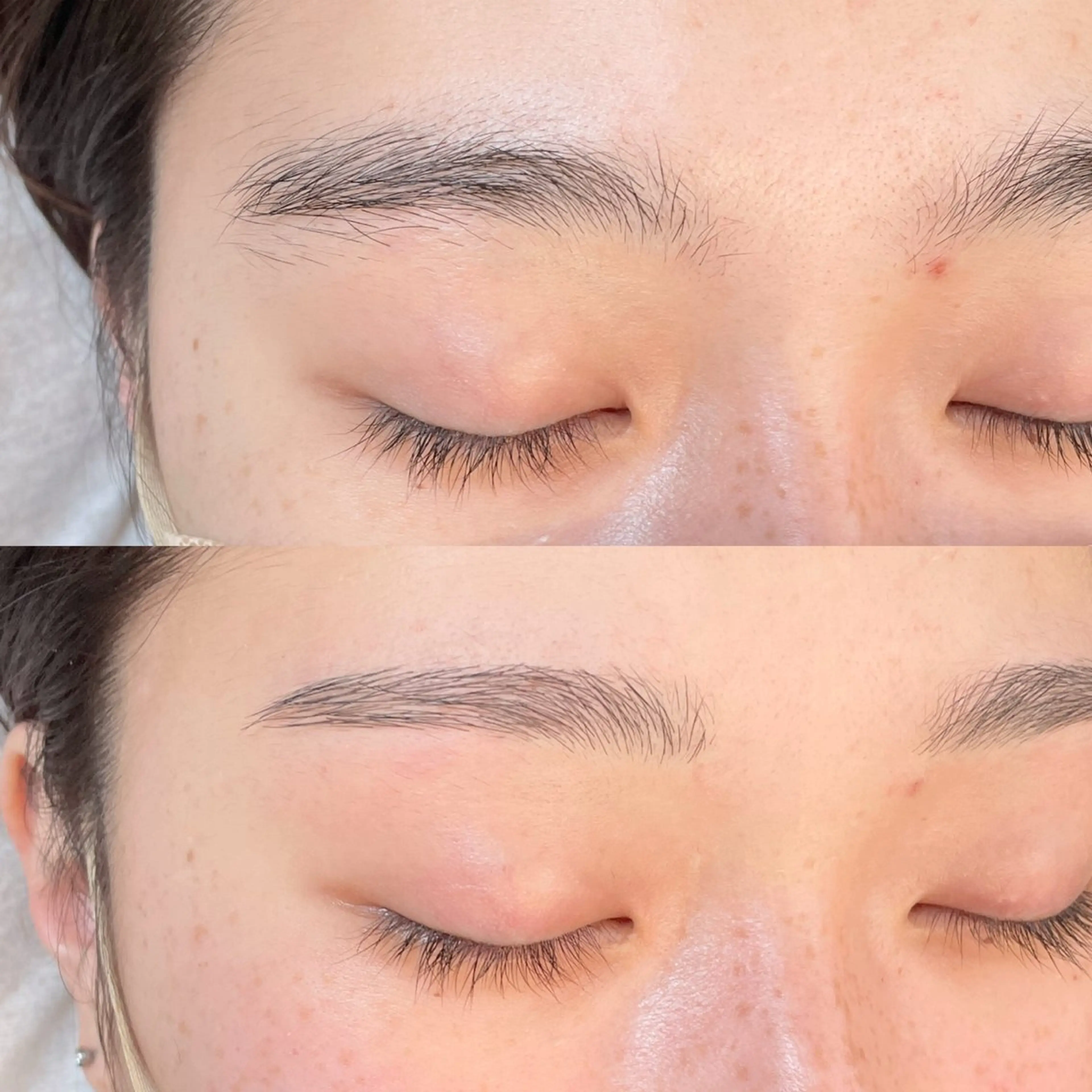 アイブロウ 眉毛ワックス脱毛 ハーブピーリング専門 毛穴洗浄❤️眉waxのエステ・リラクイメージ