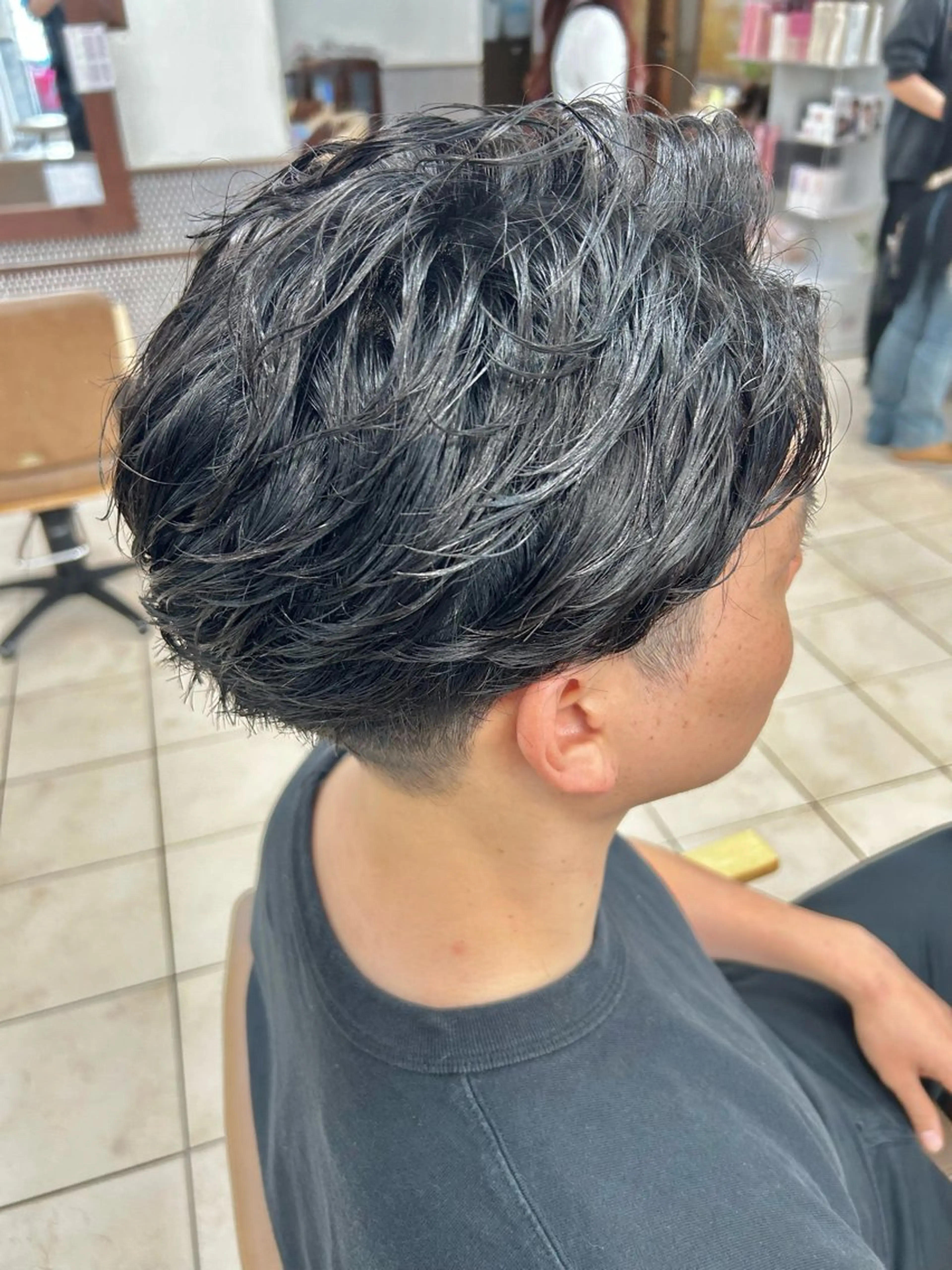 パーマ メンズ カット パーマ メンズ特化/カット: パーマ🔥REO🔥のヘアスタイル