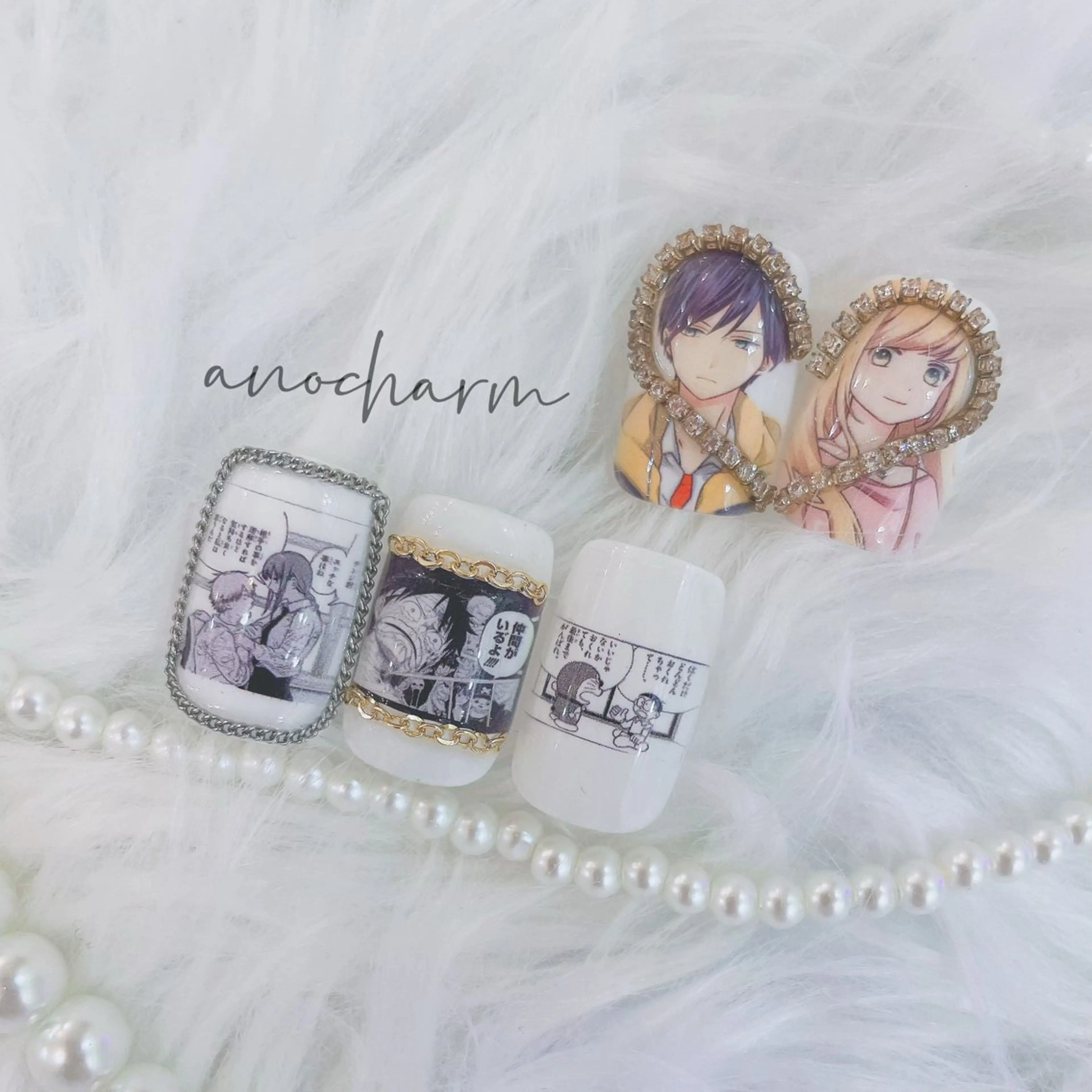 ネイル ハンドネイル anocharm _annaのマツエク・マツパデザイン