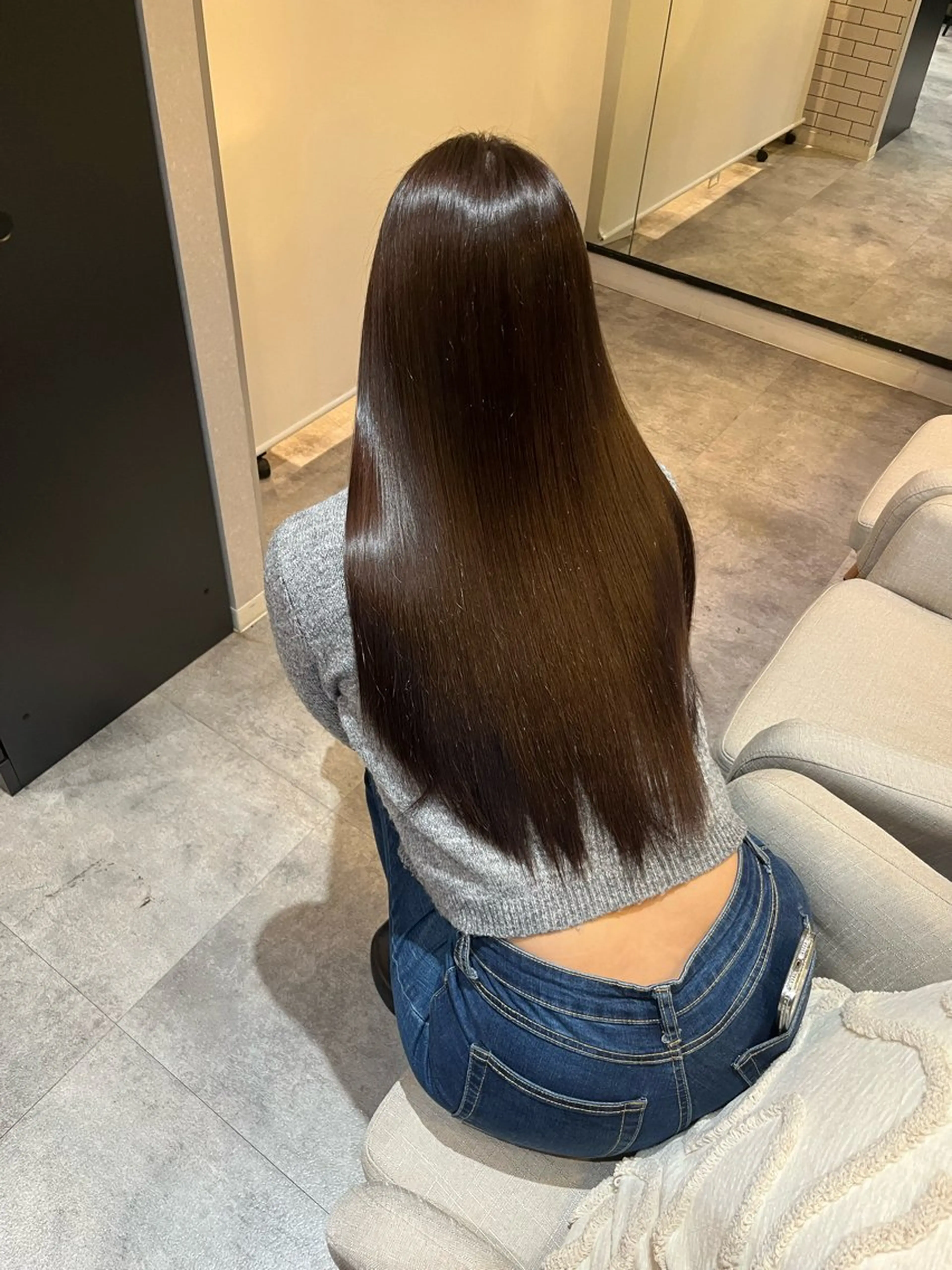 ロング カラー アディクシーカラー トリートメント 酸熱トリートメント 🌟カットモデル 募集中🌟りかのヘアスタイル