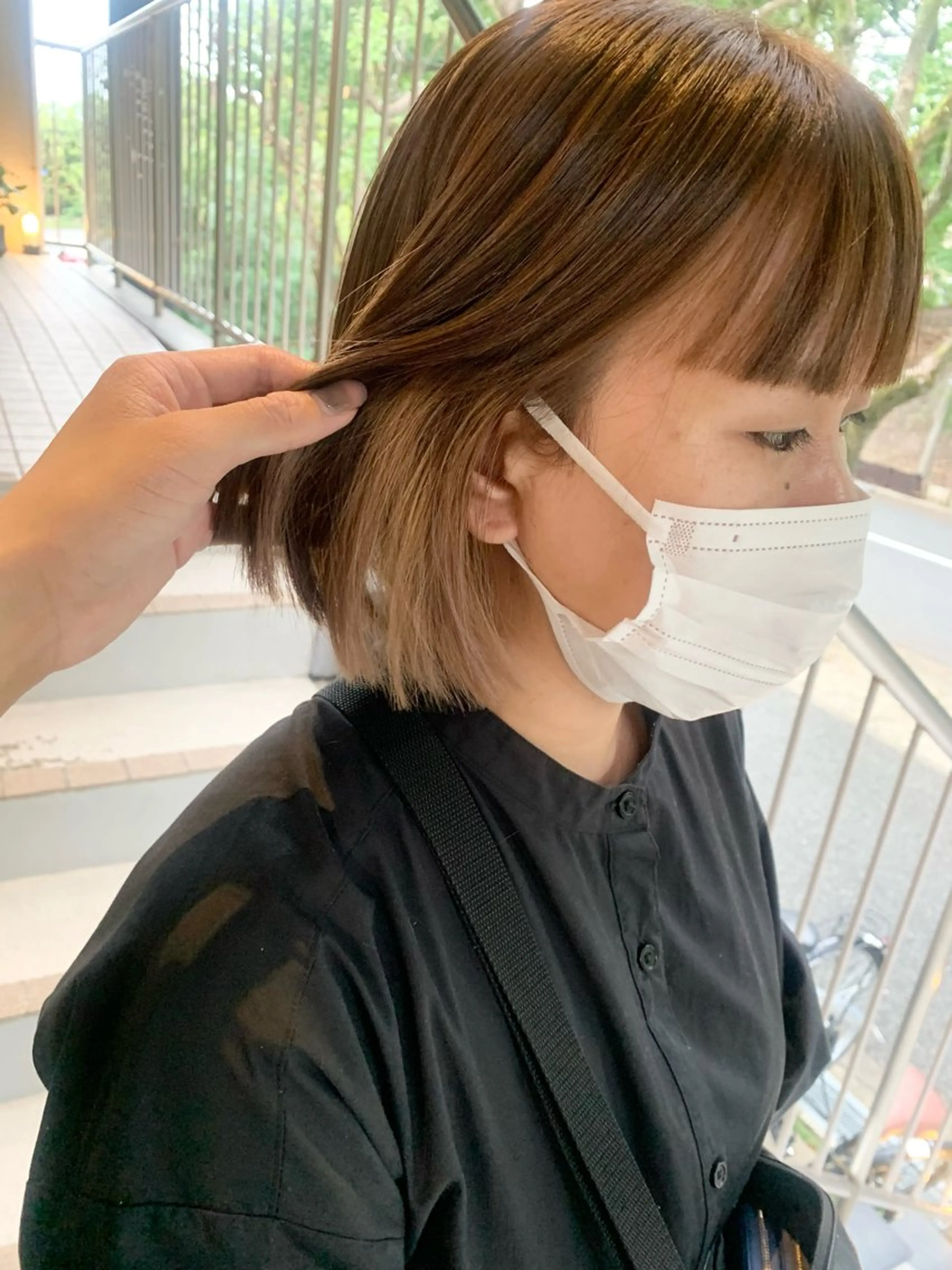 ショート 🐰桃山台/髪質改善 山亀のヘアスタイル