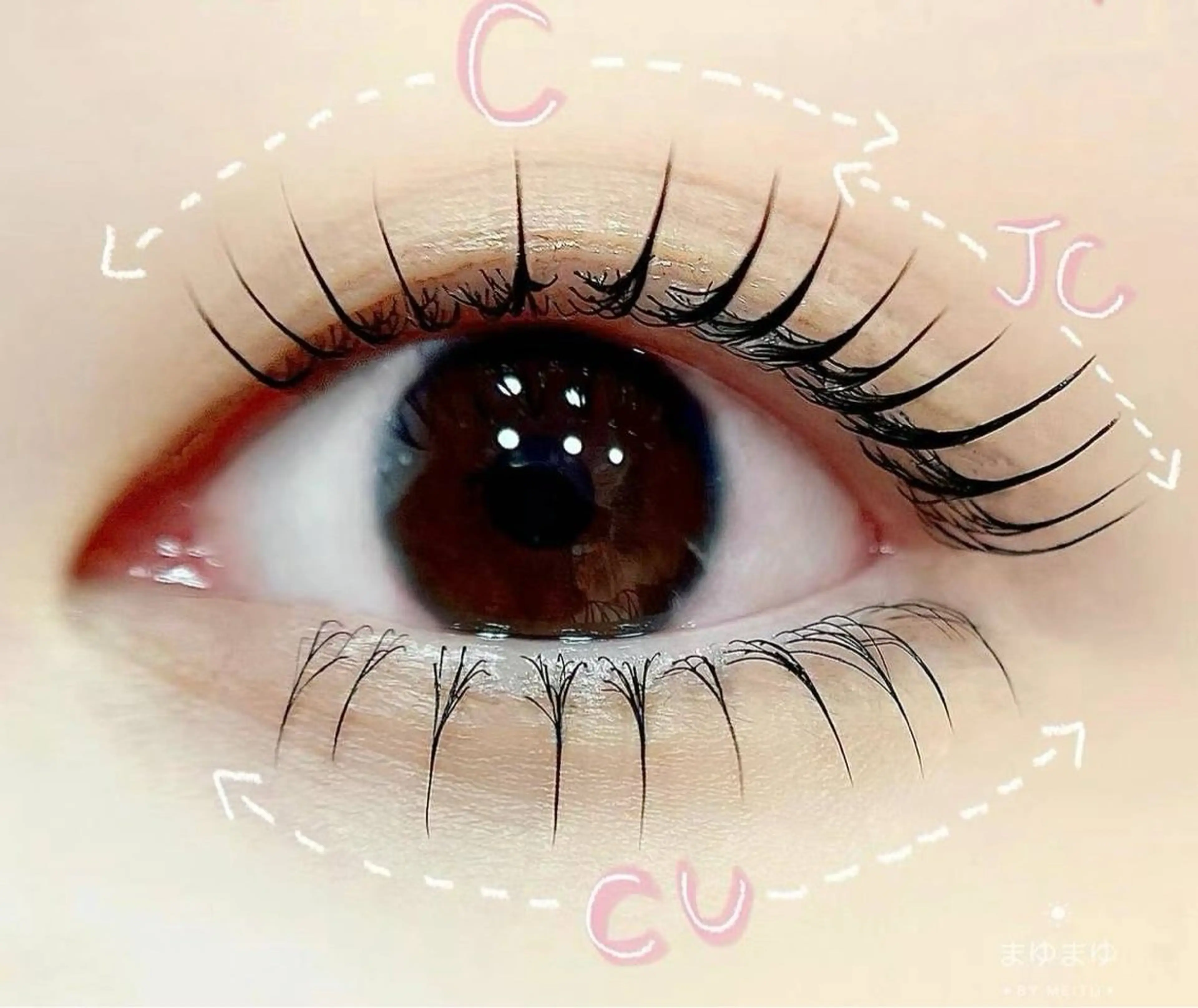 パーマ ベネ ビューティサロンのマツエク・マツパデザイン