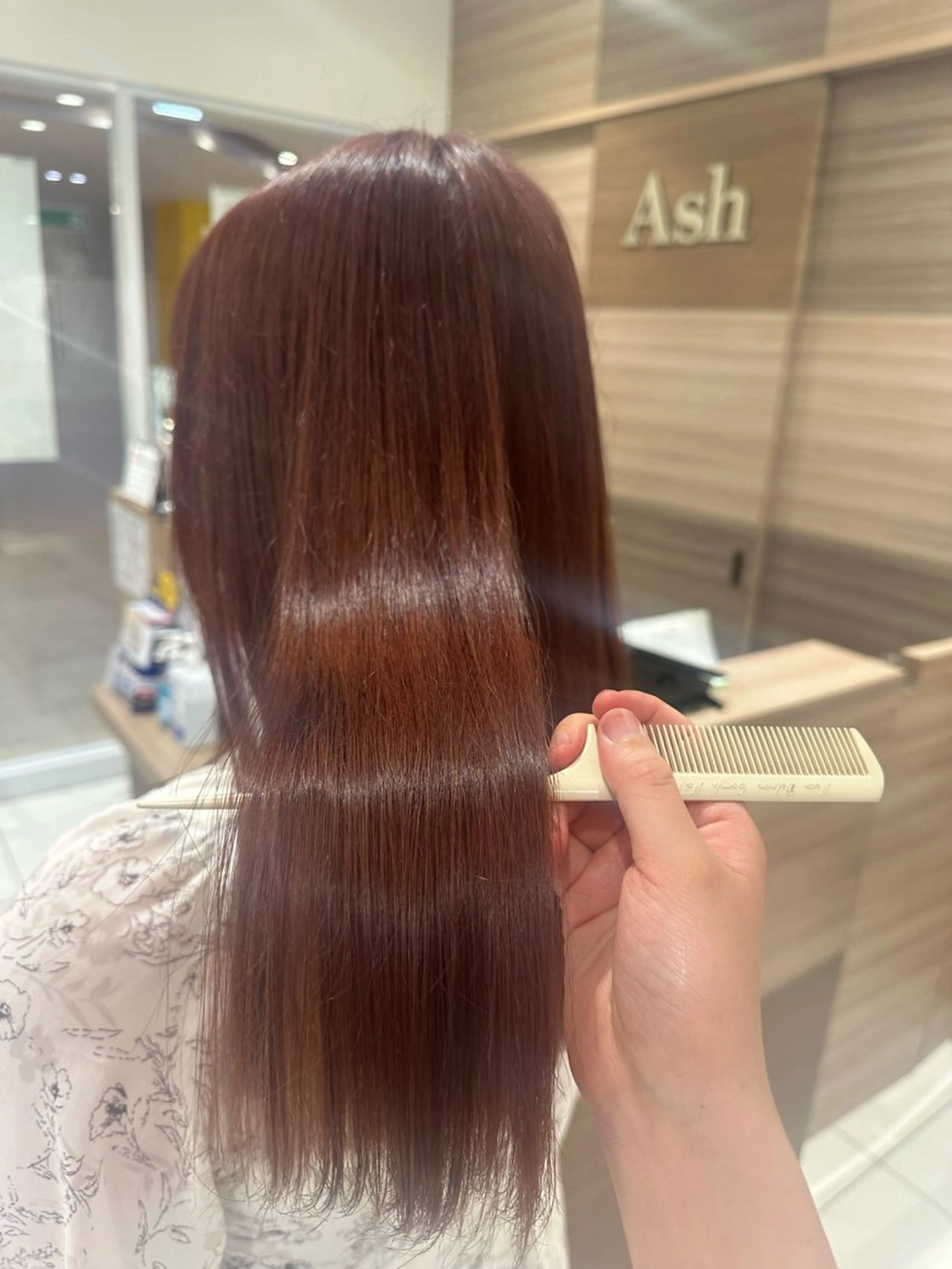 ロング カラー ブリーチ ブラウンカラー ピンクカラー ヘアカラー 💐 中川 美怜 💐のヘアスタイル