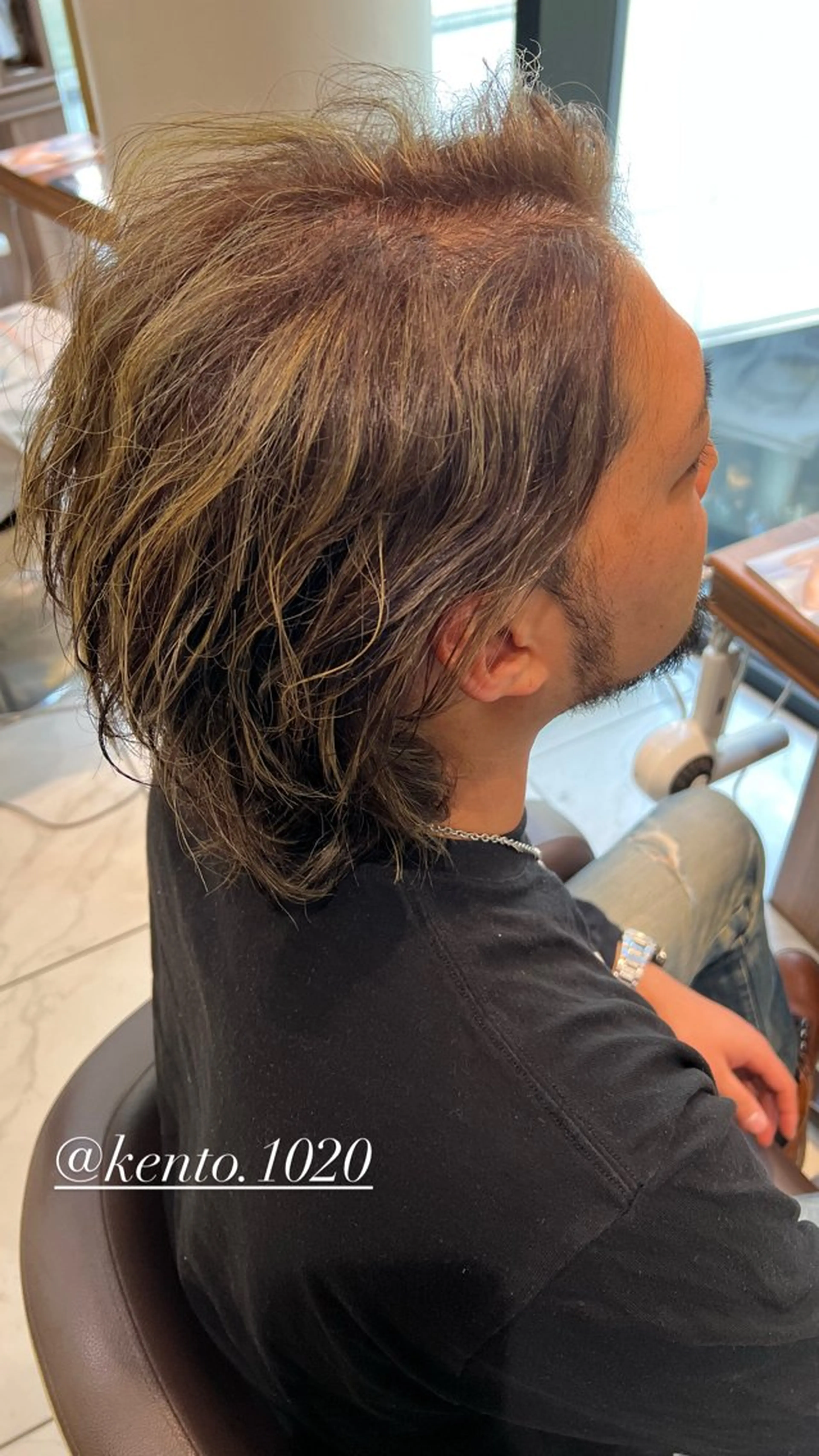 ミディアム 🖤Ash川越店🖤 井上 諒哉のヘアスタイル