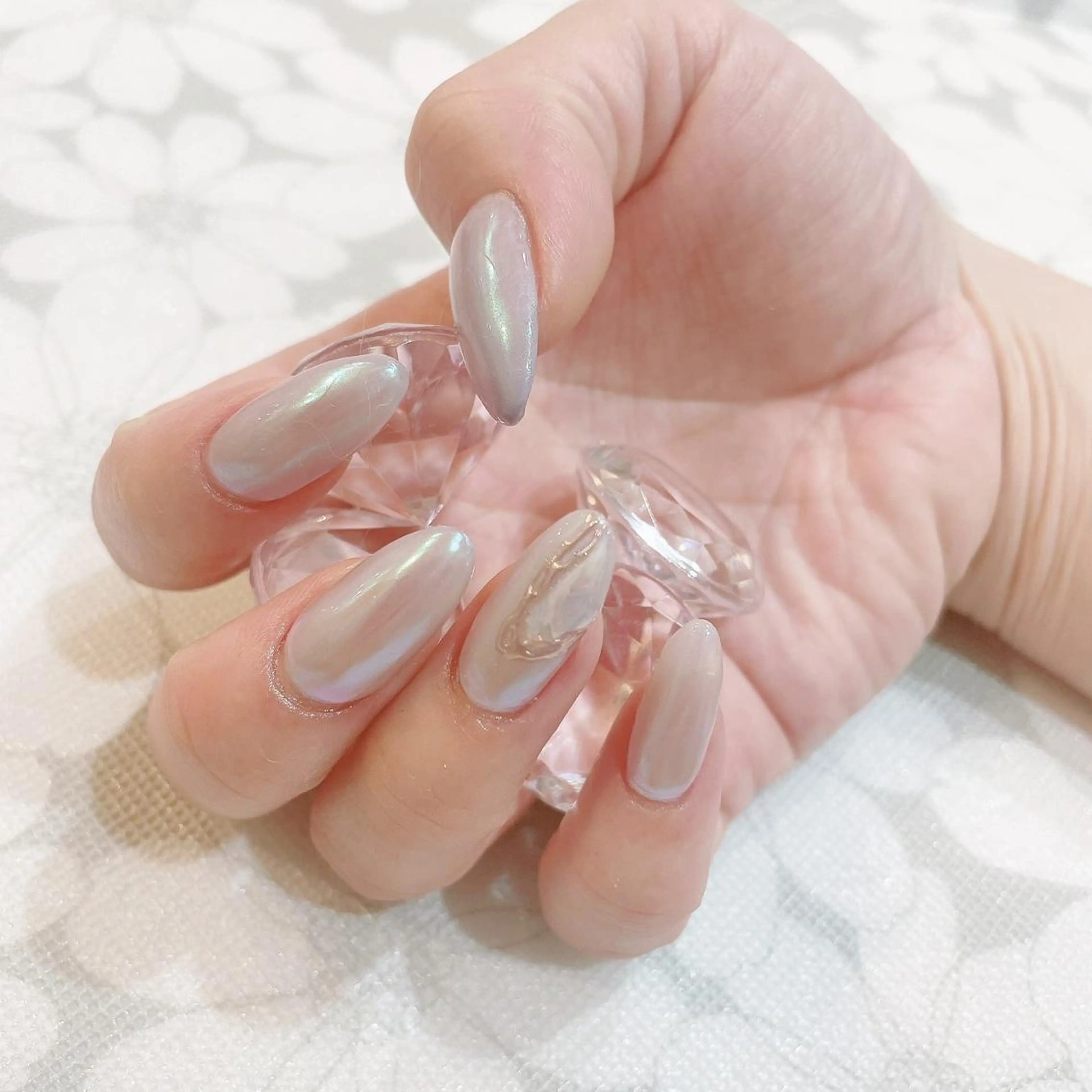 ネイル オーロラネイル nail mnのネイルデザイン