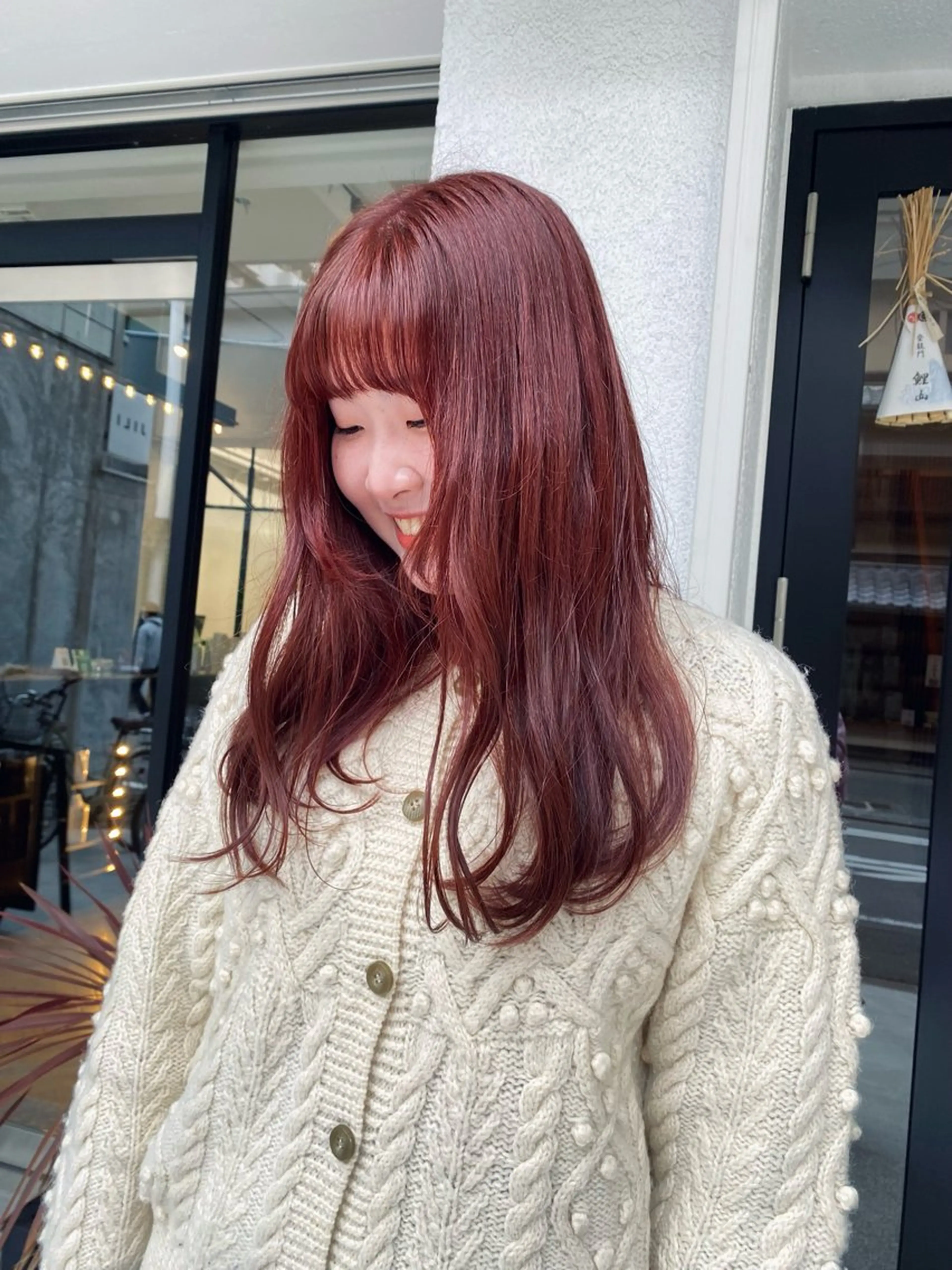 カラー ササノ セナのヘアスタイル