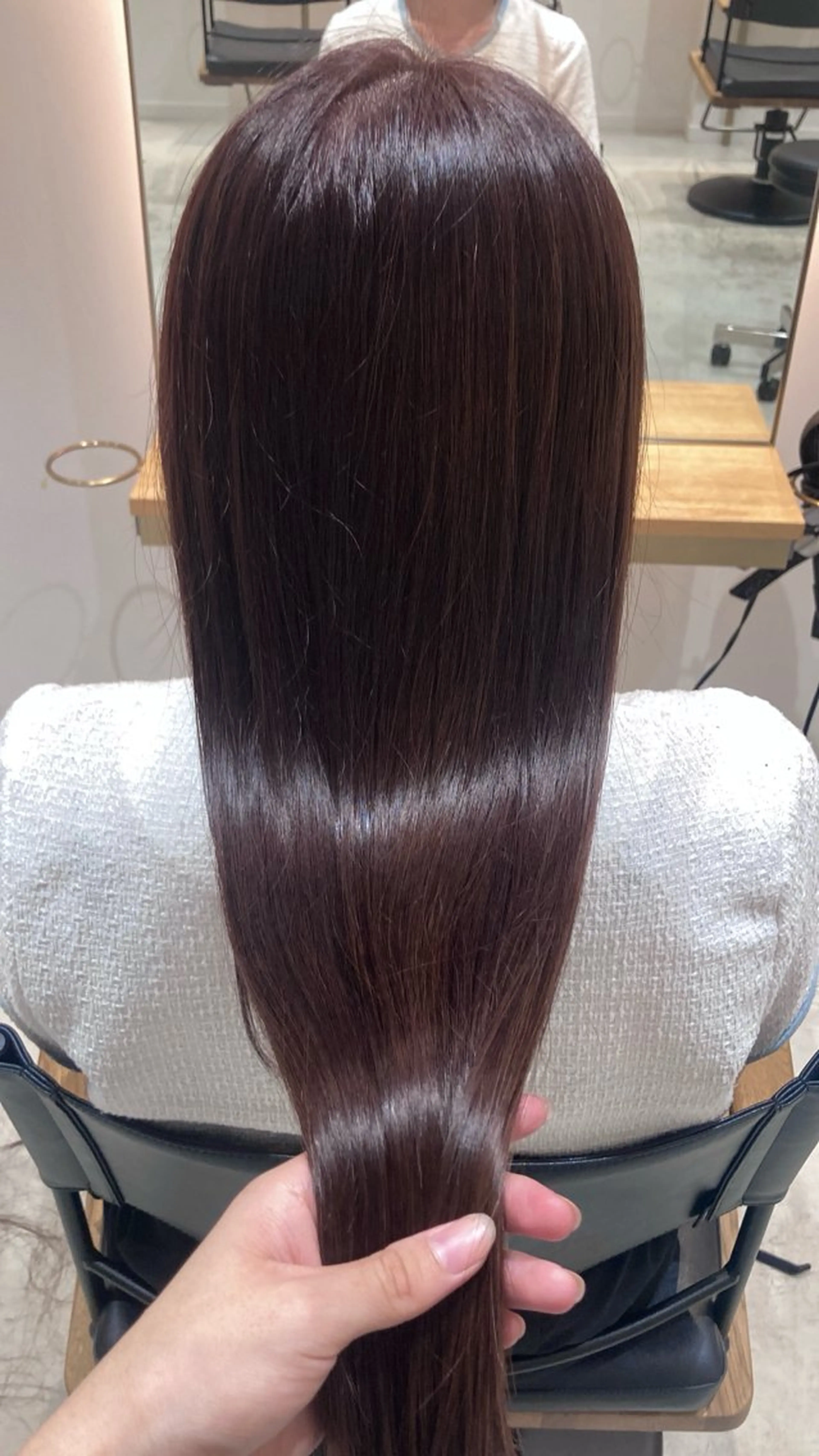 ロング カラー 久野紗愛 【髪質改善　艶髪】のヘアスタイル