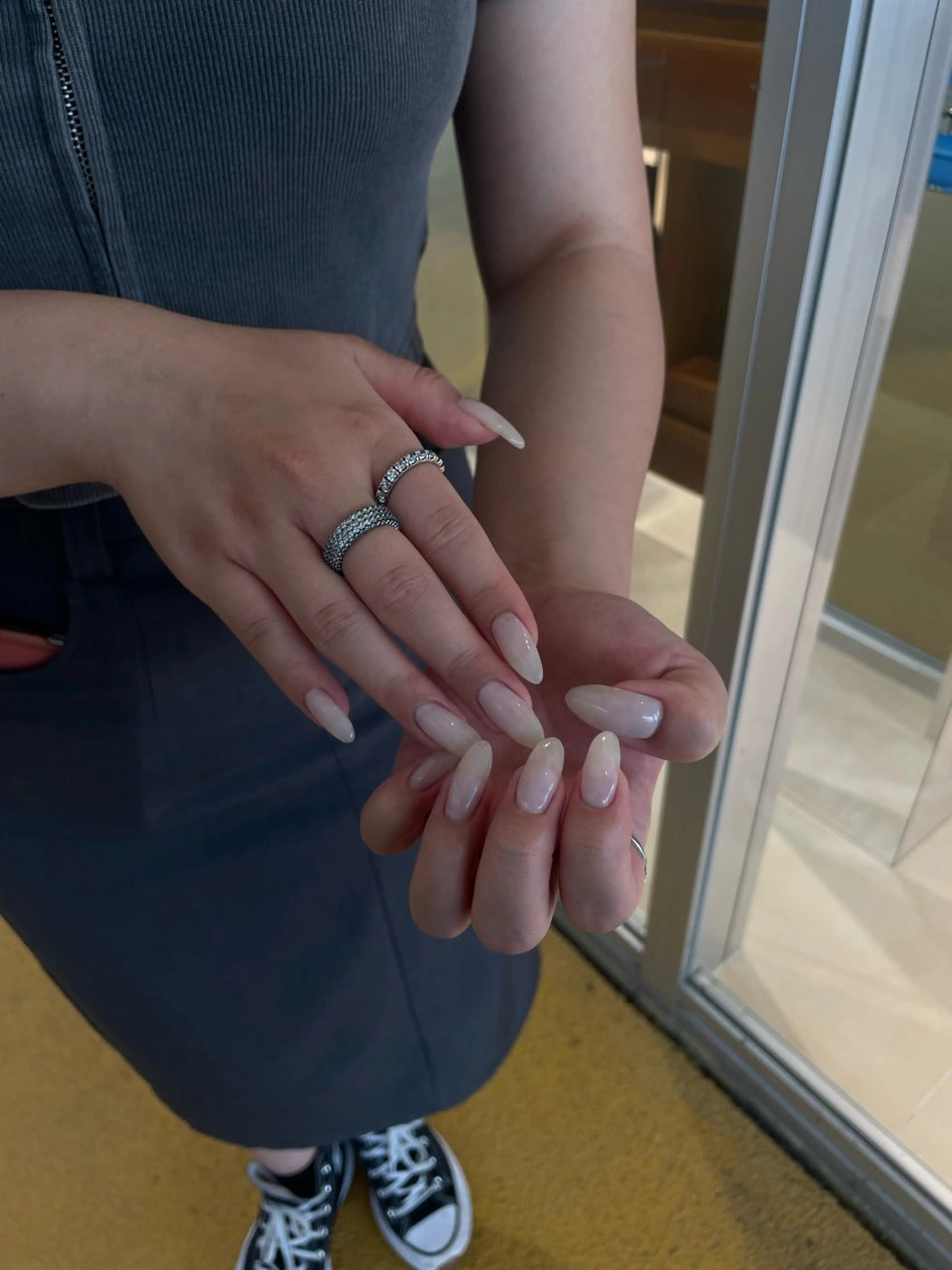 オフ込みワンカラーの写真