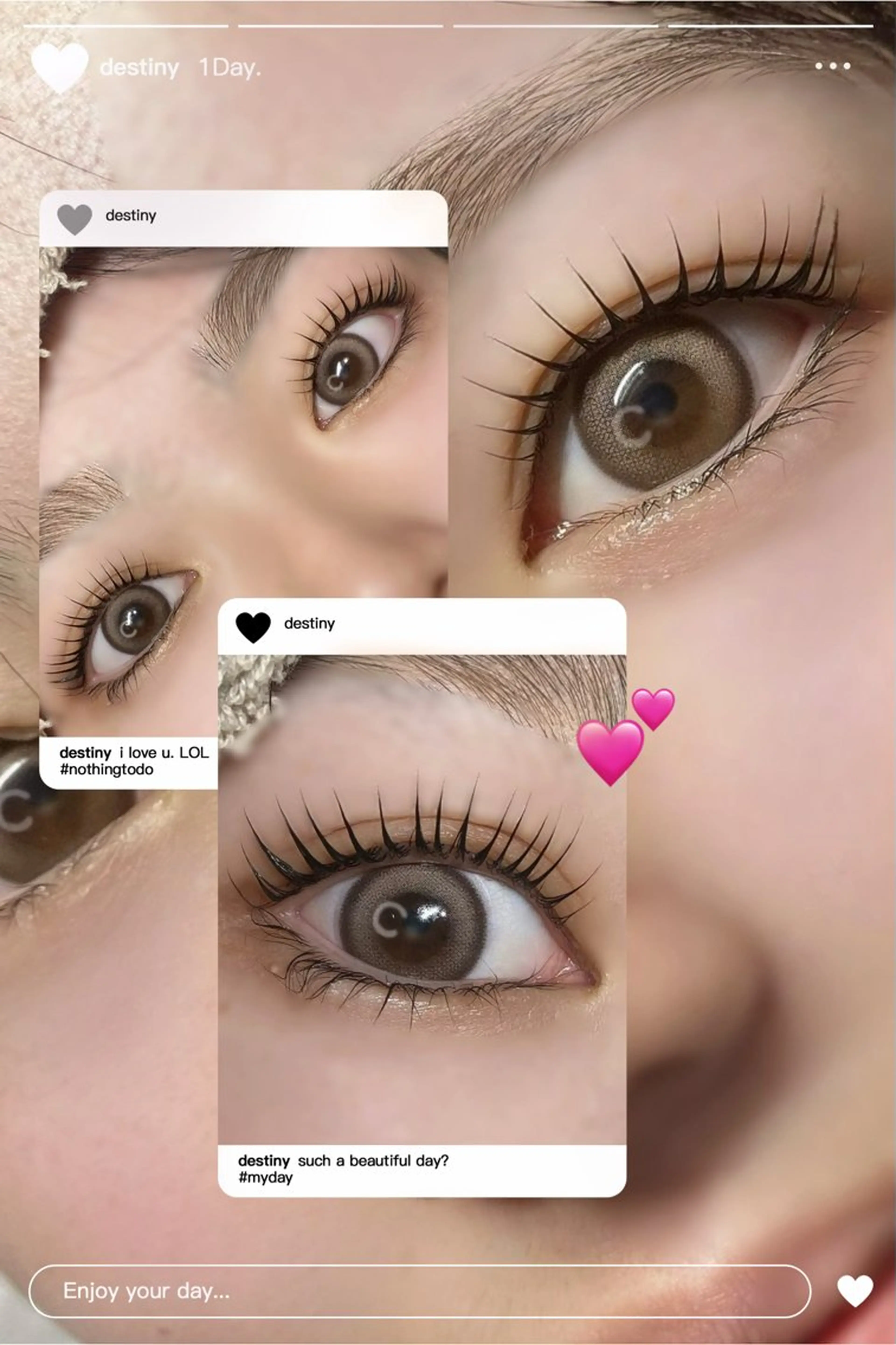 マツエク・マツパ パリジェンヌラッシュリフト マツパ sol/ saki🫧🍒のマツエク・マツパデザイン