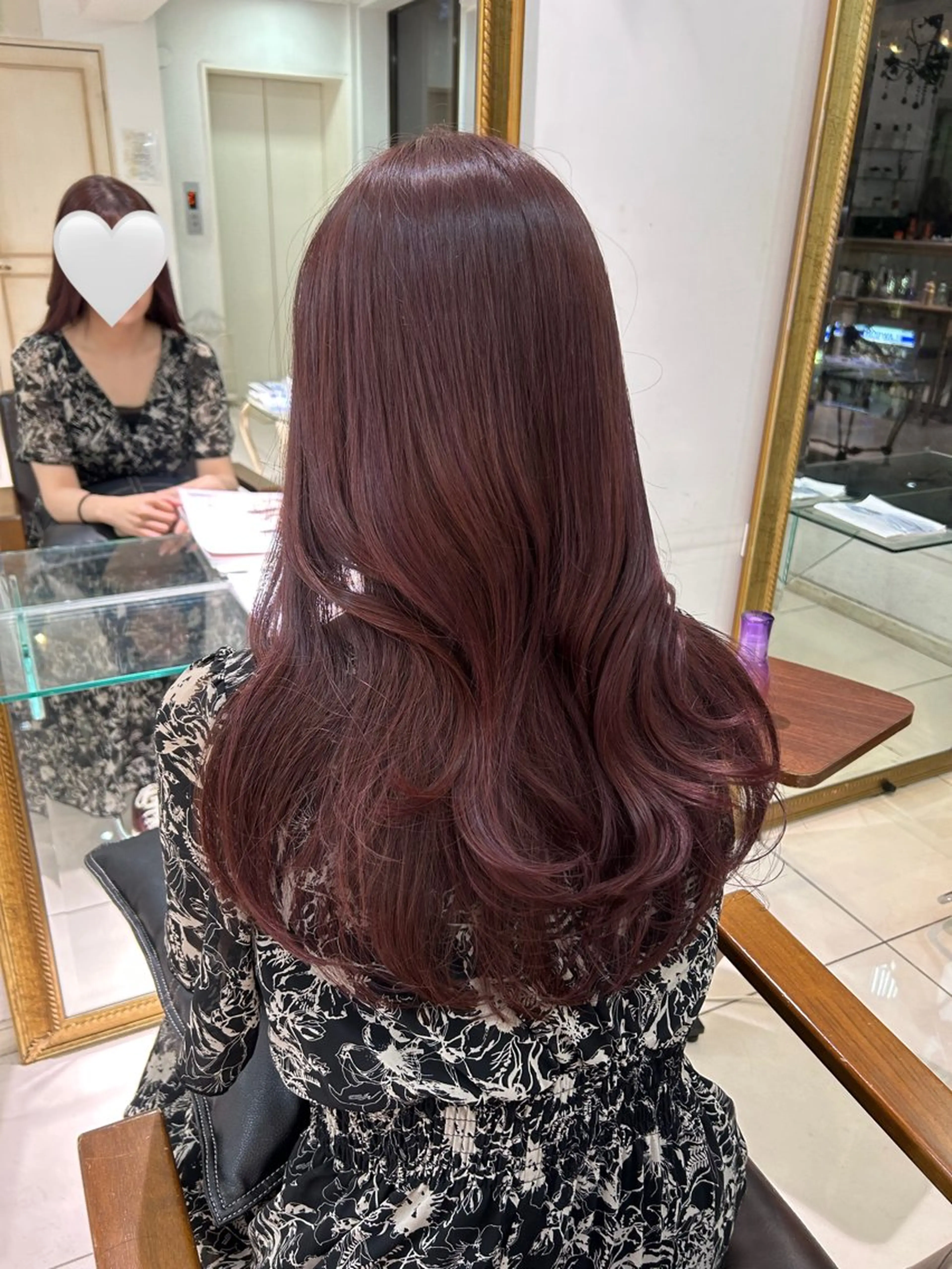 ロング カラー 透明感カラー 古山 結季🌙🖤のヘアスタイル