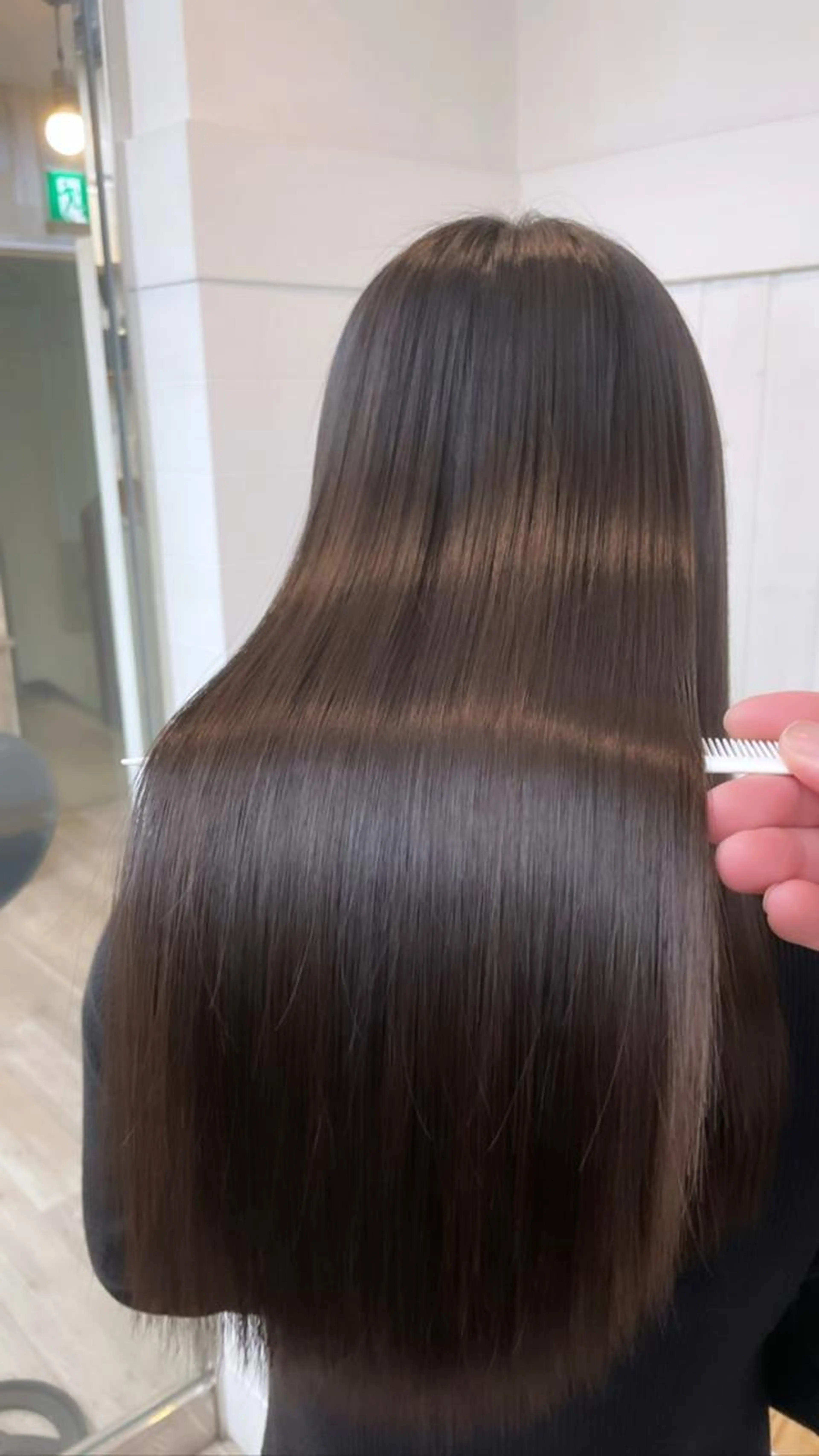 ✨🥹縮毛ができない言われた方集合‼︎🥹✨《髪質改善》酸性ストレート＋カット　🏷21000yenの写真