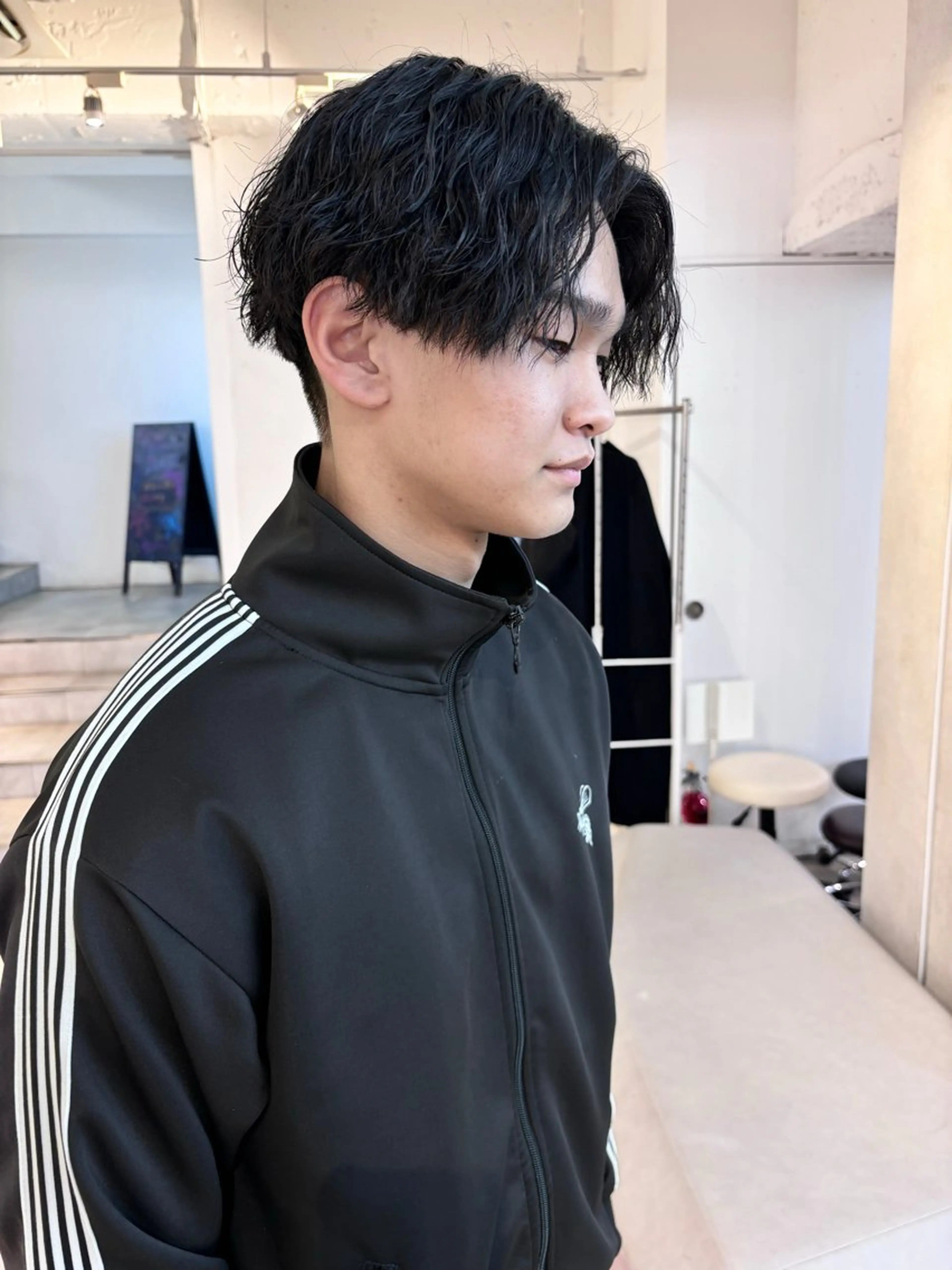 パーマ メンズ カット パーマ Kureha/ネイル トレンドヘアのマツエク・マツパデザイン