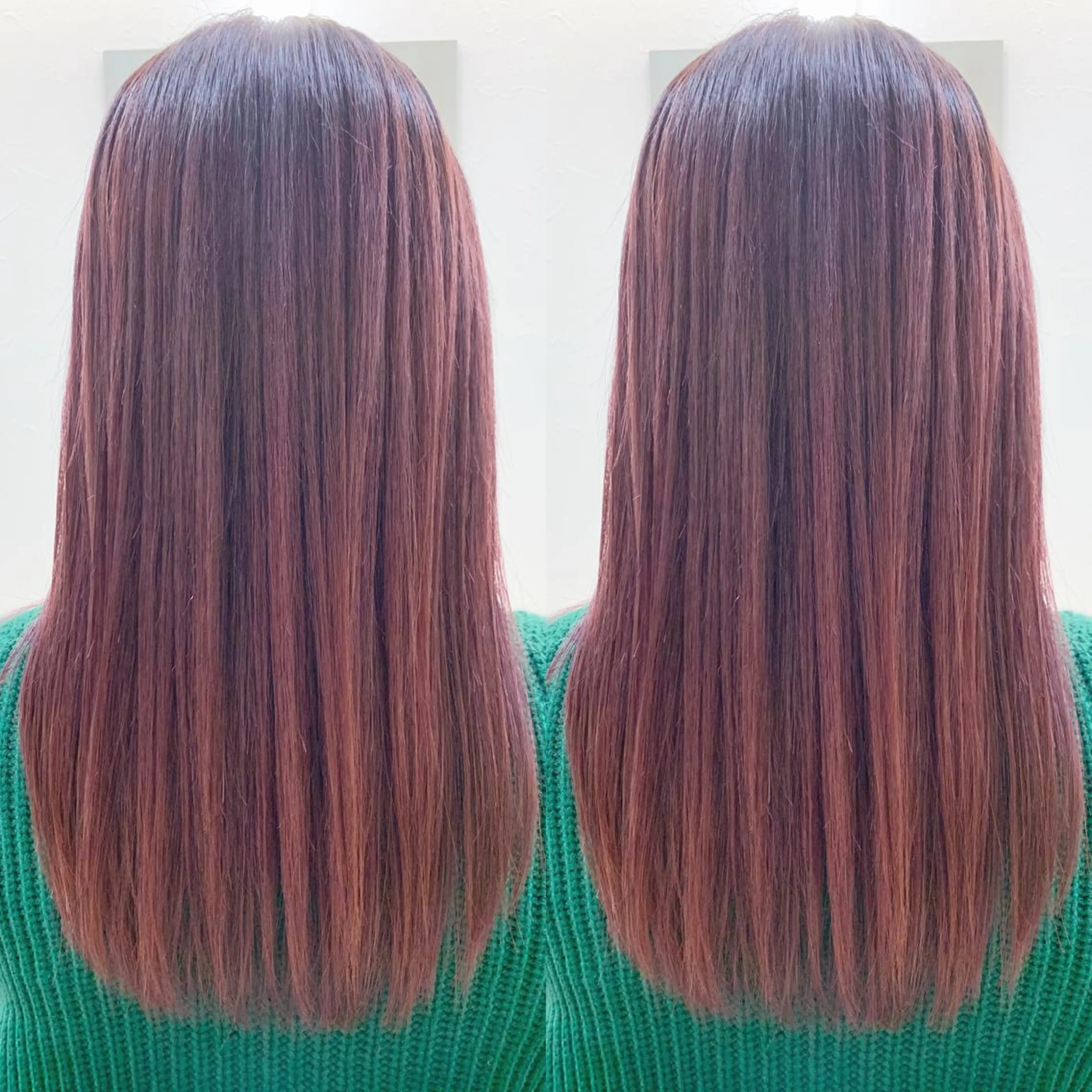 ロング 髪質改善 カット ヘアカラー 縮毛矯正 トリートメント H (エイチ) 烏丸御池店のヘアスタイル