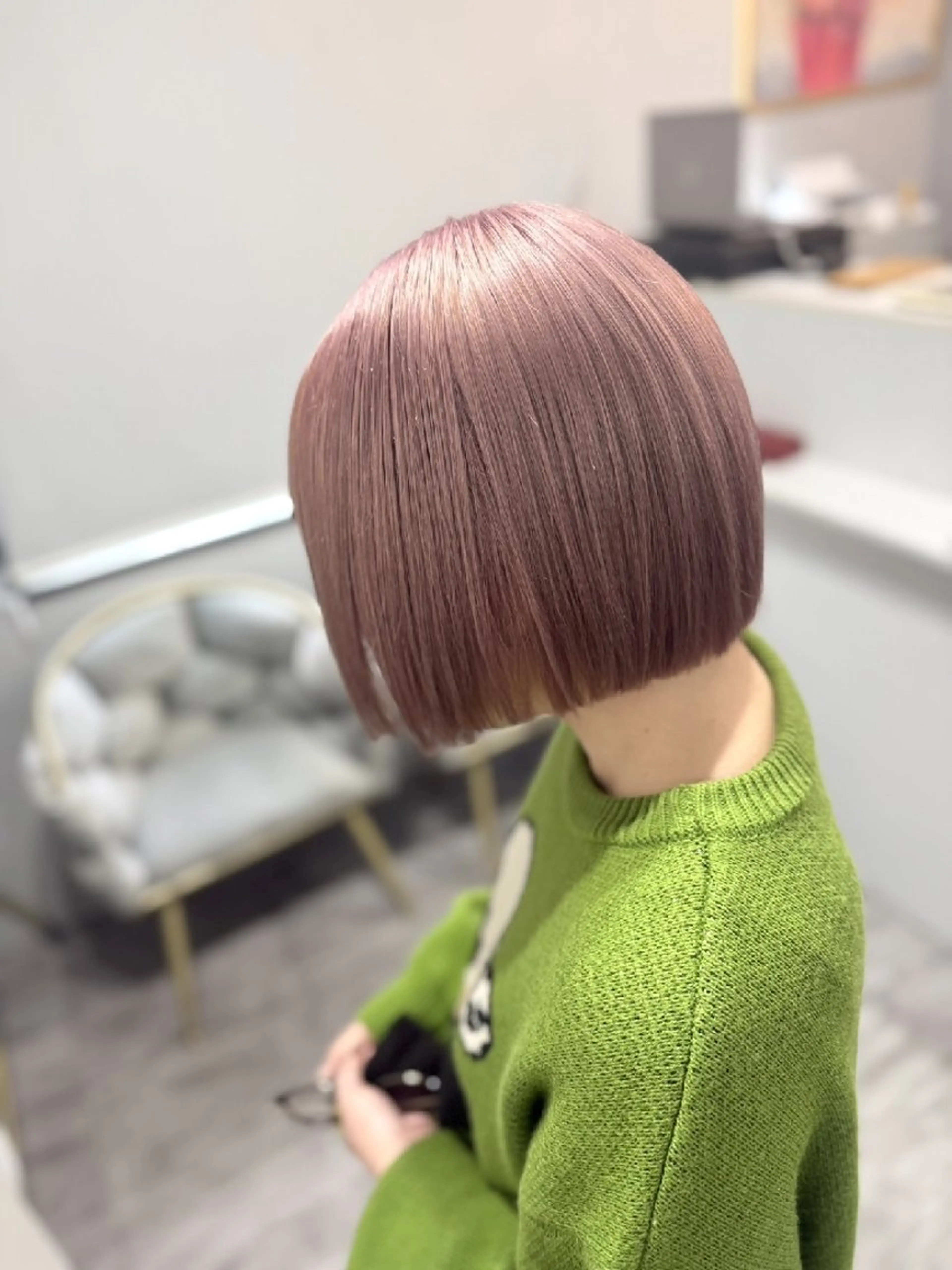 ショート ヘアカラー 艶髪/Sherry 淀屋橋肥後橋店のヘアスタイル