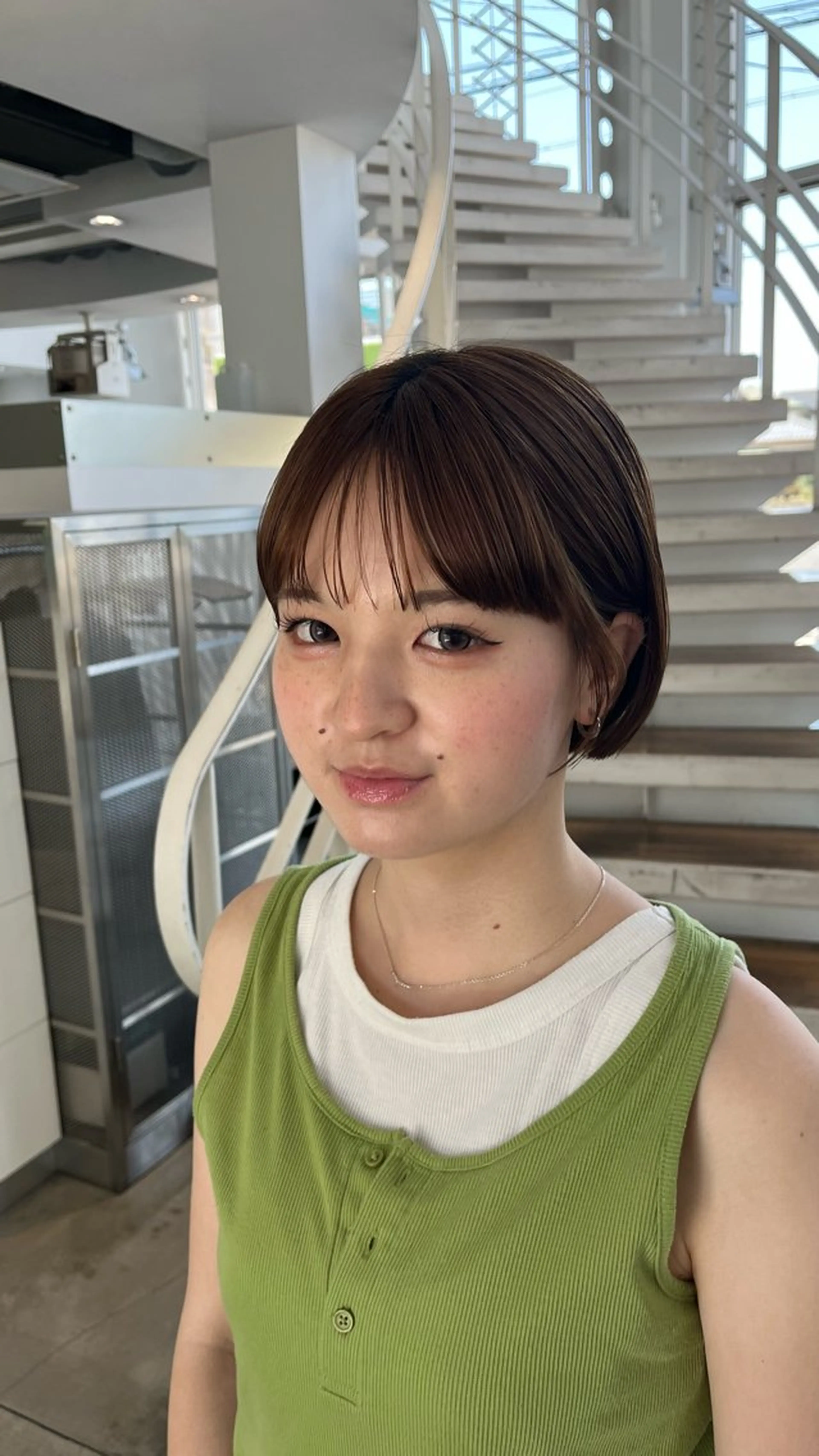 ショート 今井 陽南子のヘアスタイル