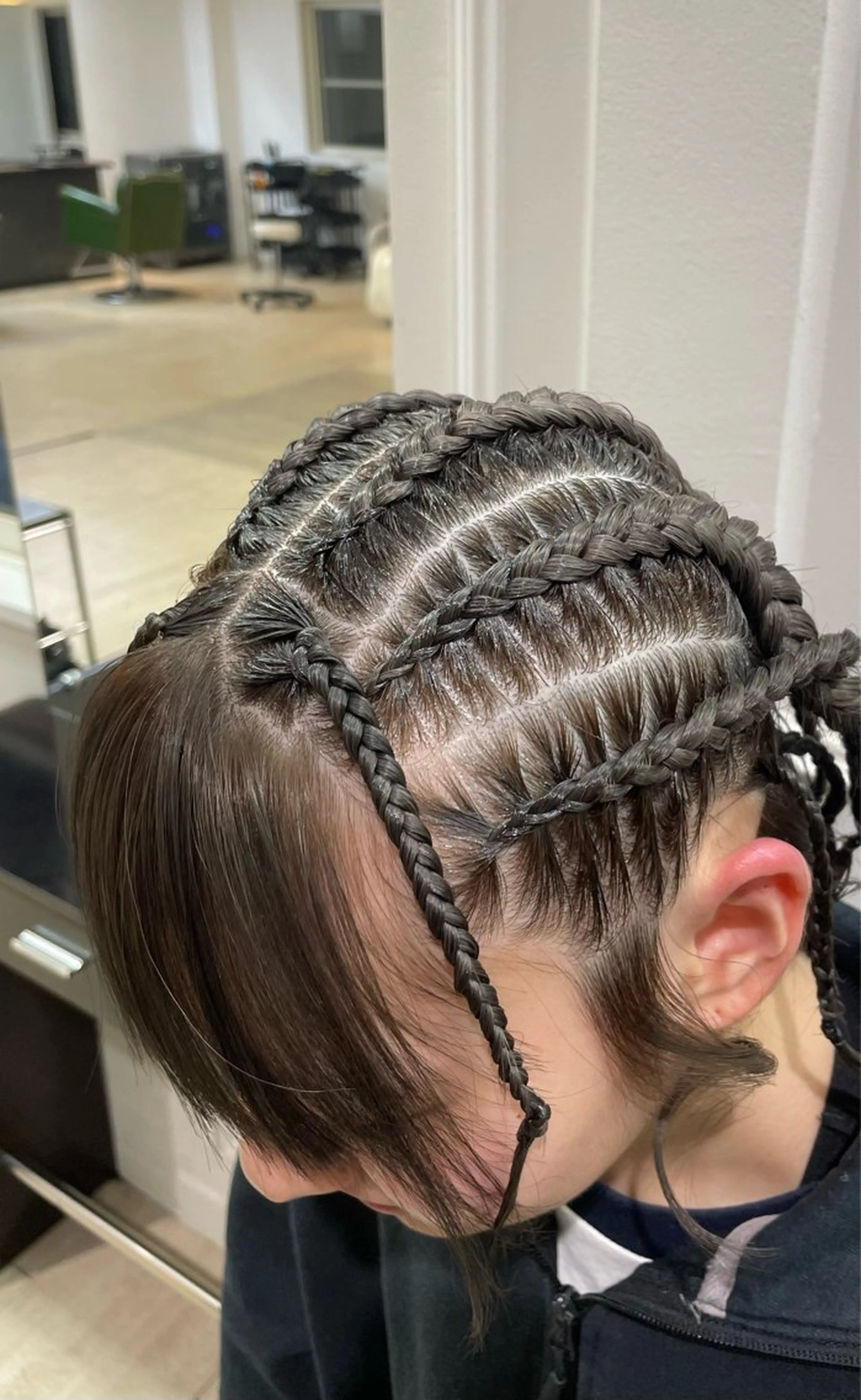 ミディアム TIDEHAIR 元気/カラー/縮毛✨のヘアスタイル