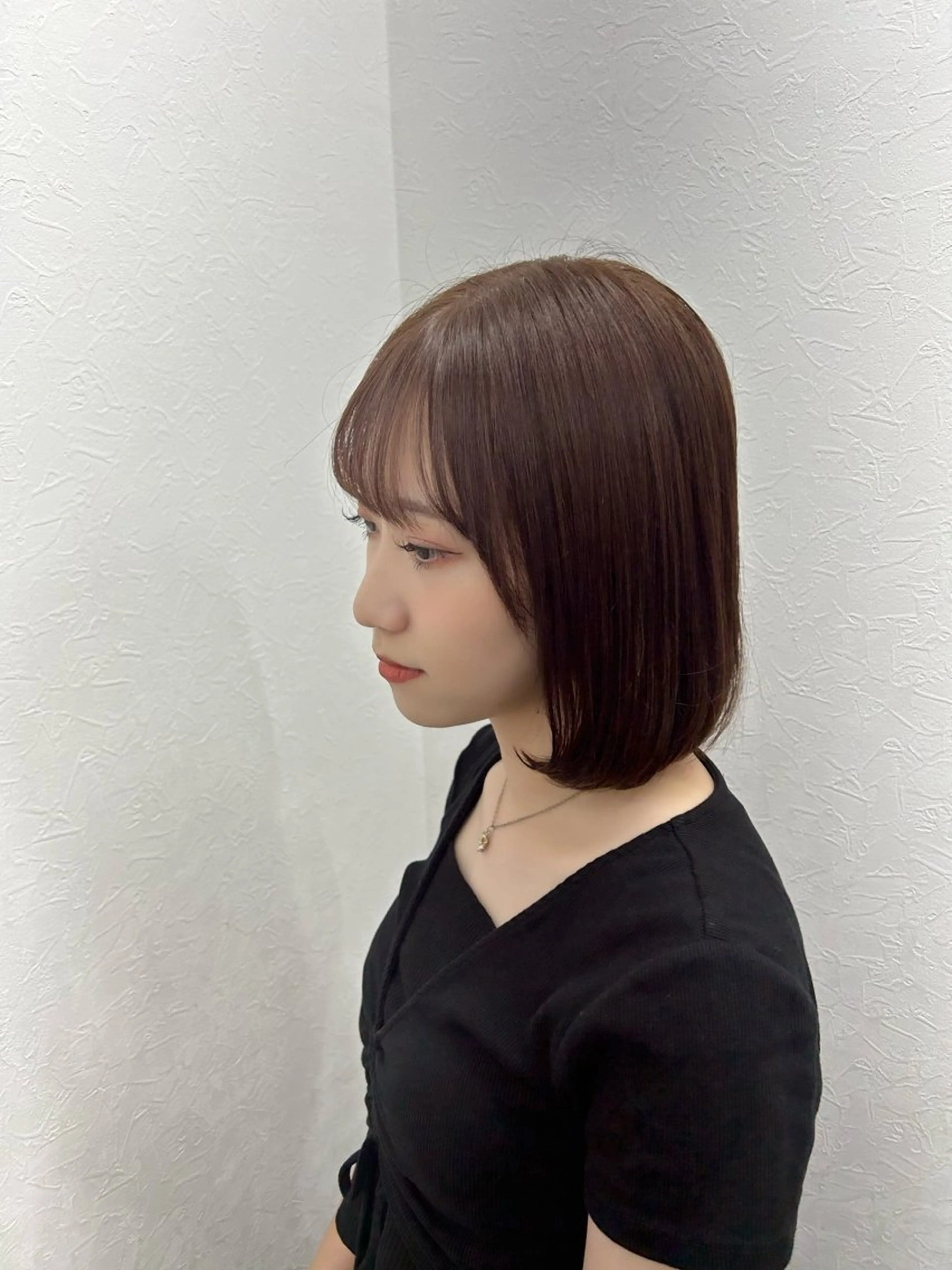 ミディアム カラー ヘアアレンジ 鈴木 アメリのヘアスタイル