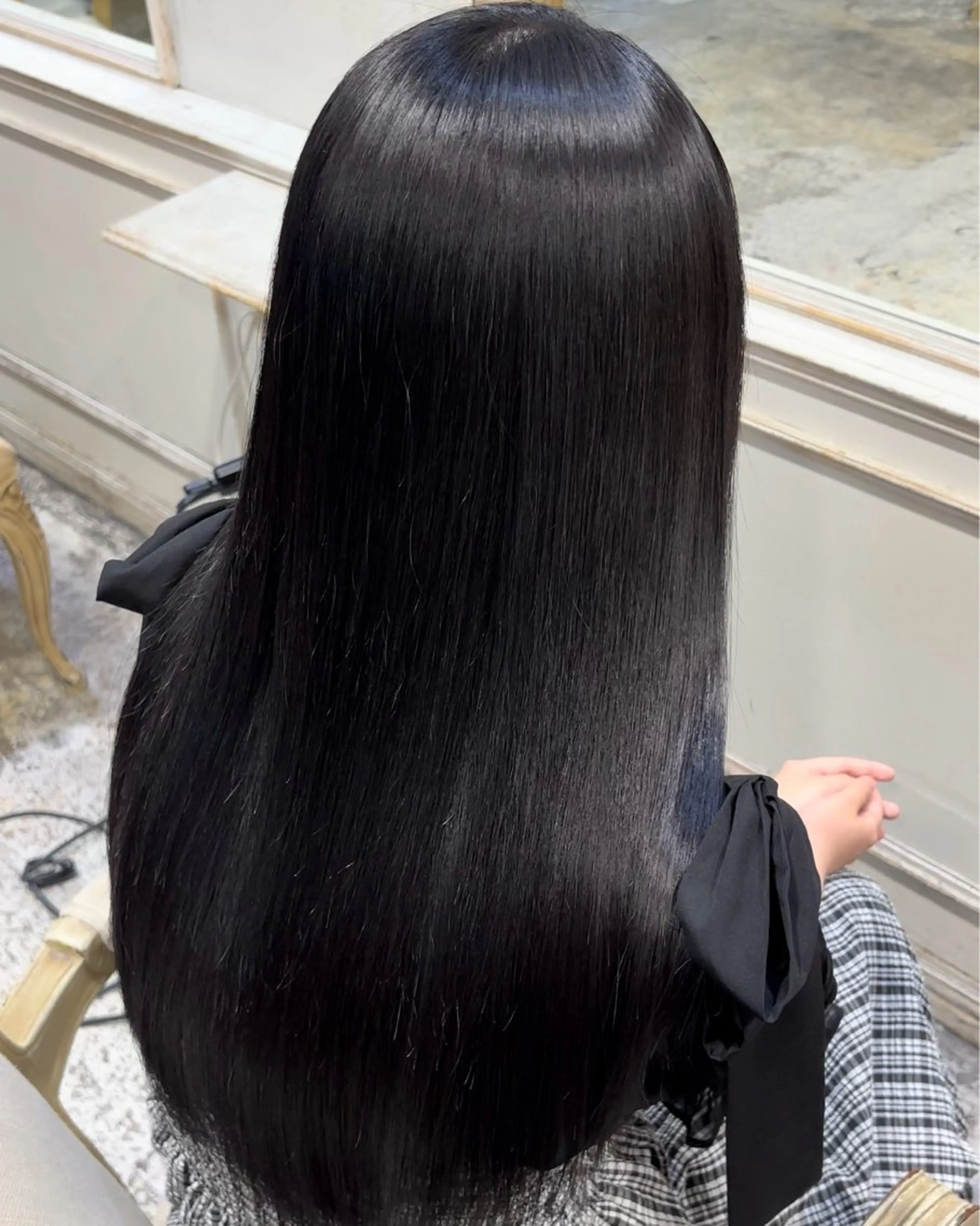 セミロング ⭐️ 美髪矯正 透明感 ⭐️ユウキのヘアスタイル