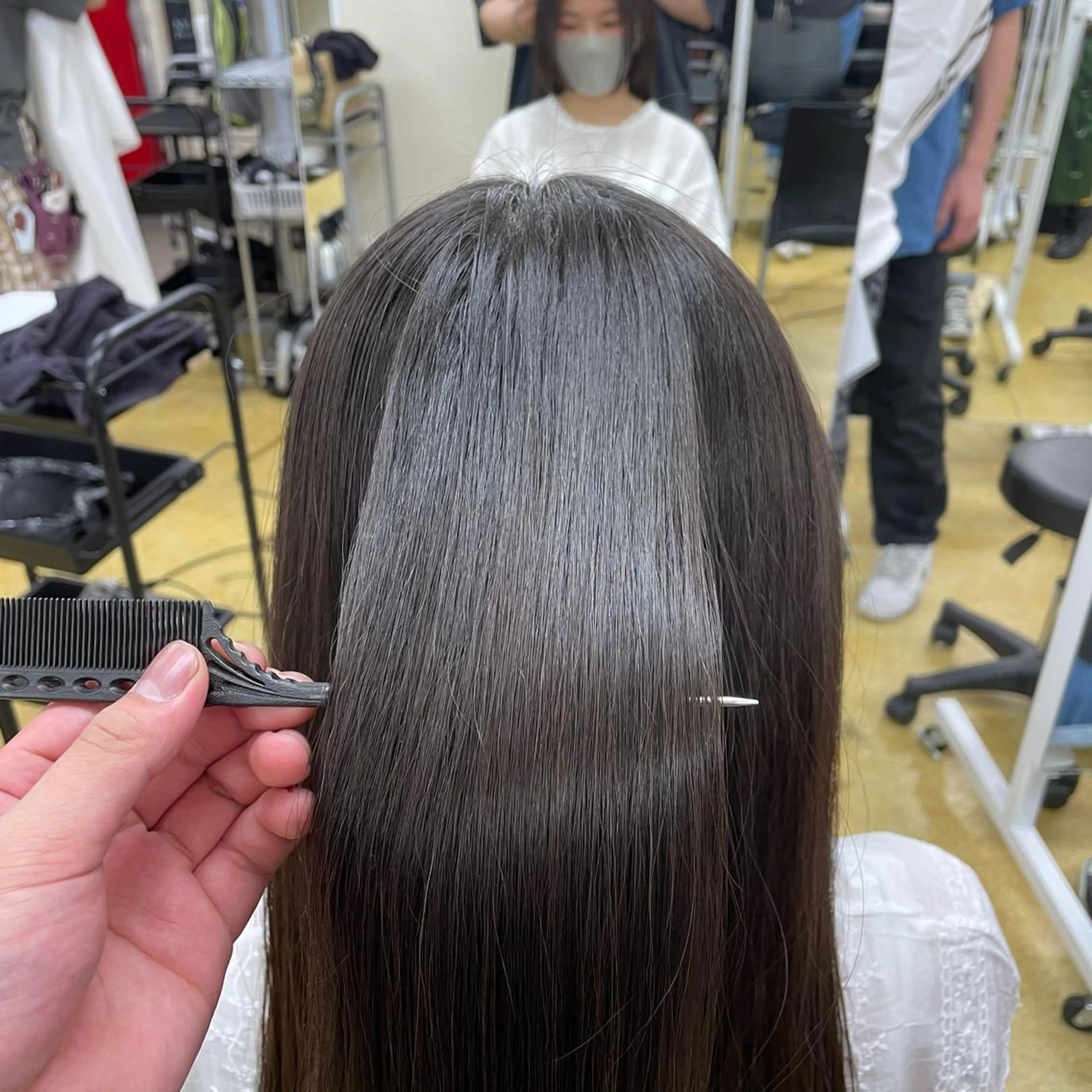 セミロング 韓国ヘア指名率 No. 1小堀京介のヘアスタイル