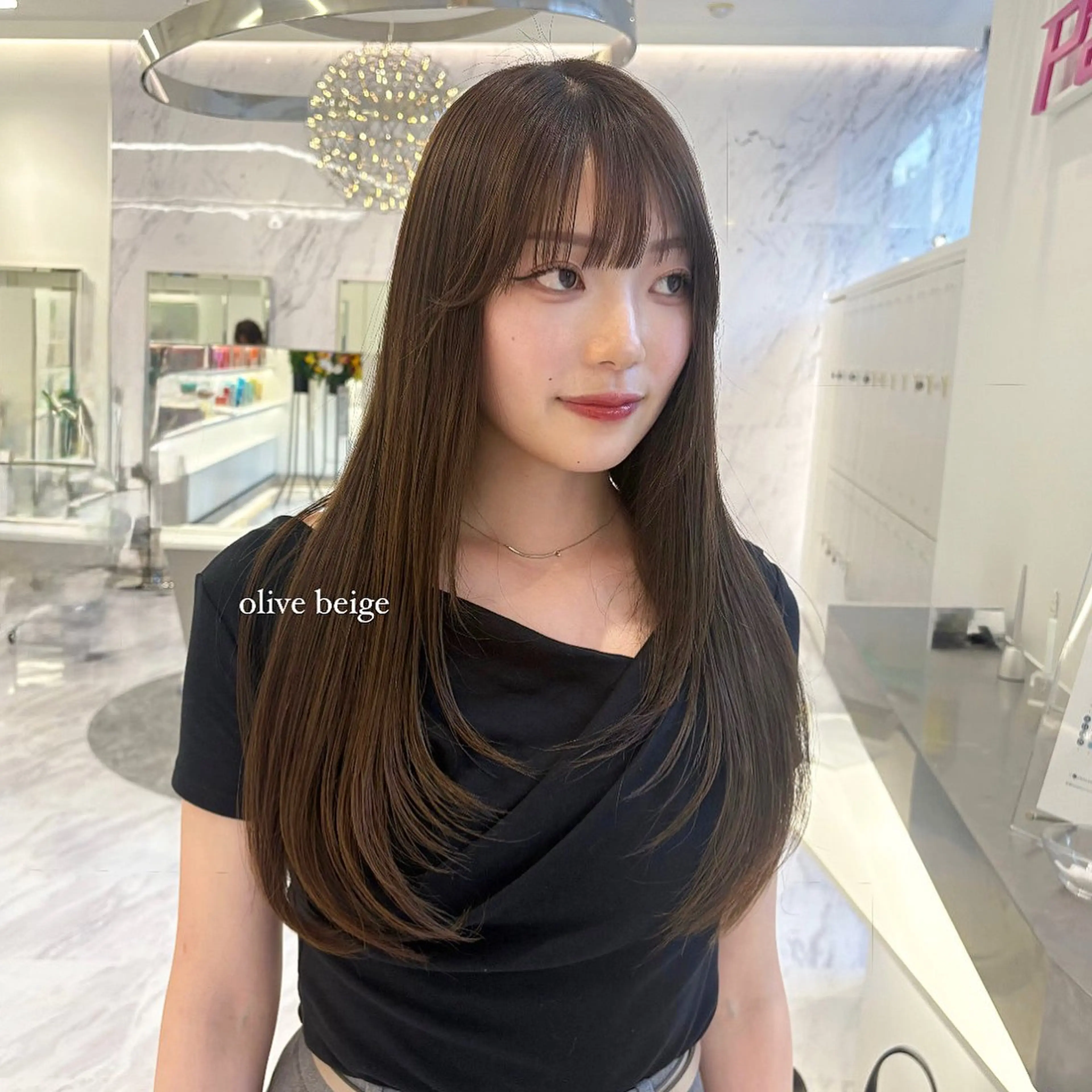 ロング Parve Mix/ 平 奈果🎀のヘアスタイル