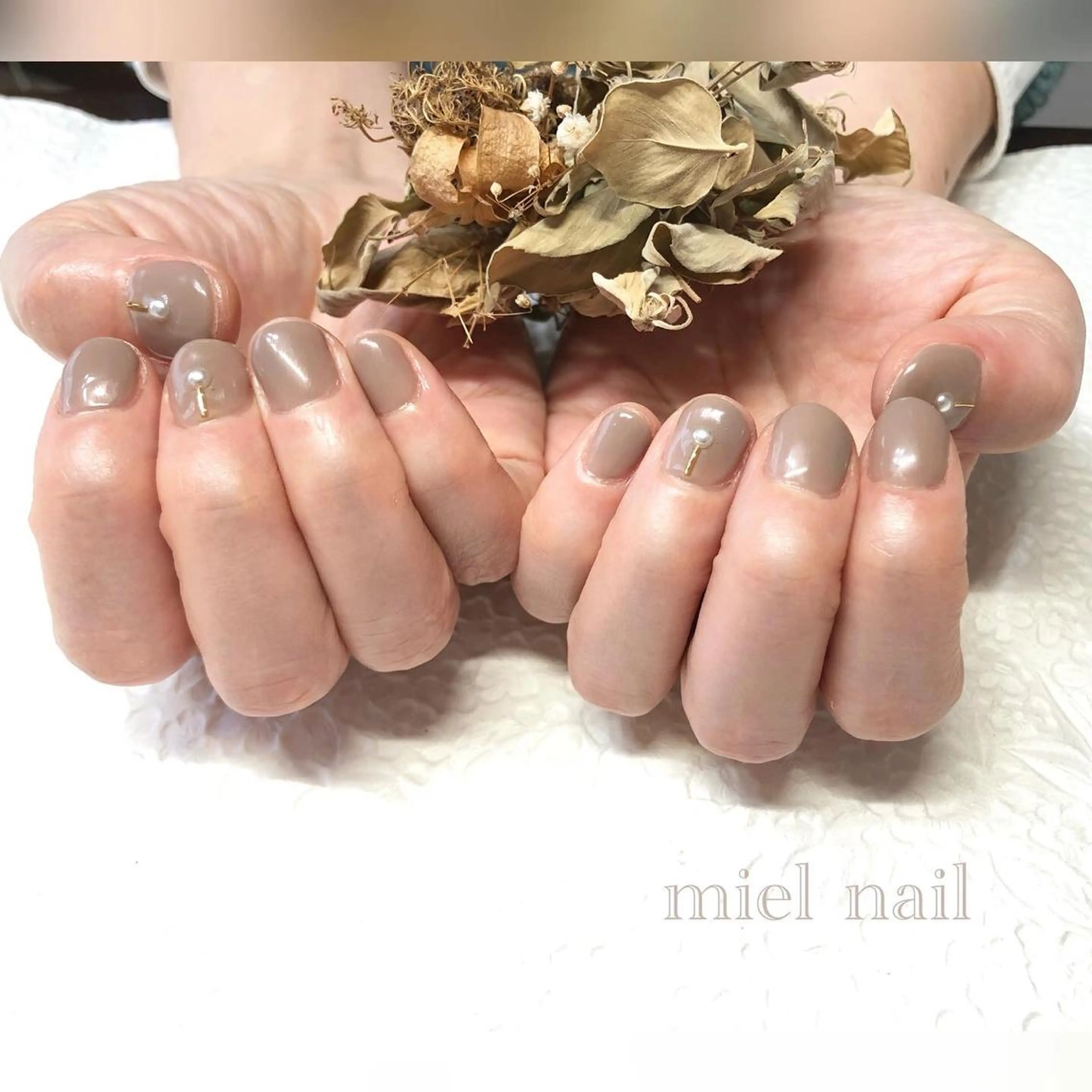 ネイル ハンドネイル miel nailのネイルデザイン