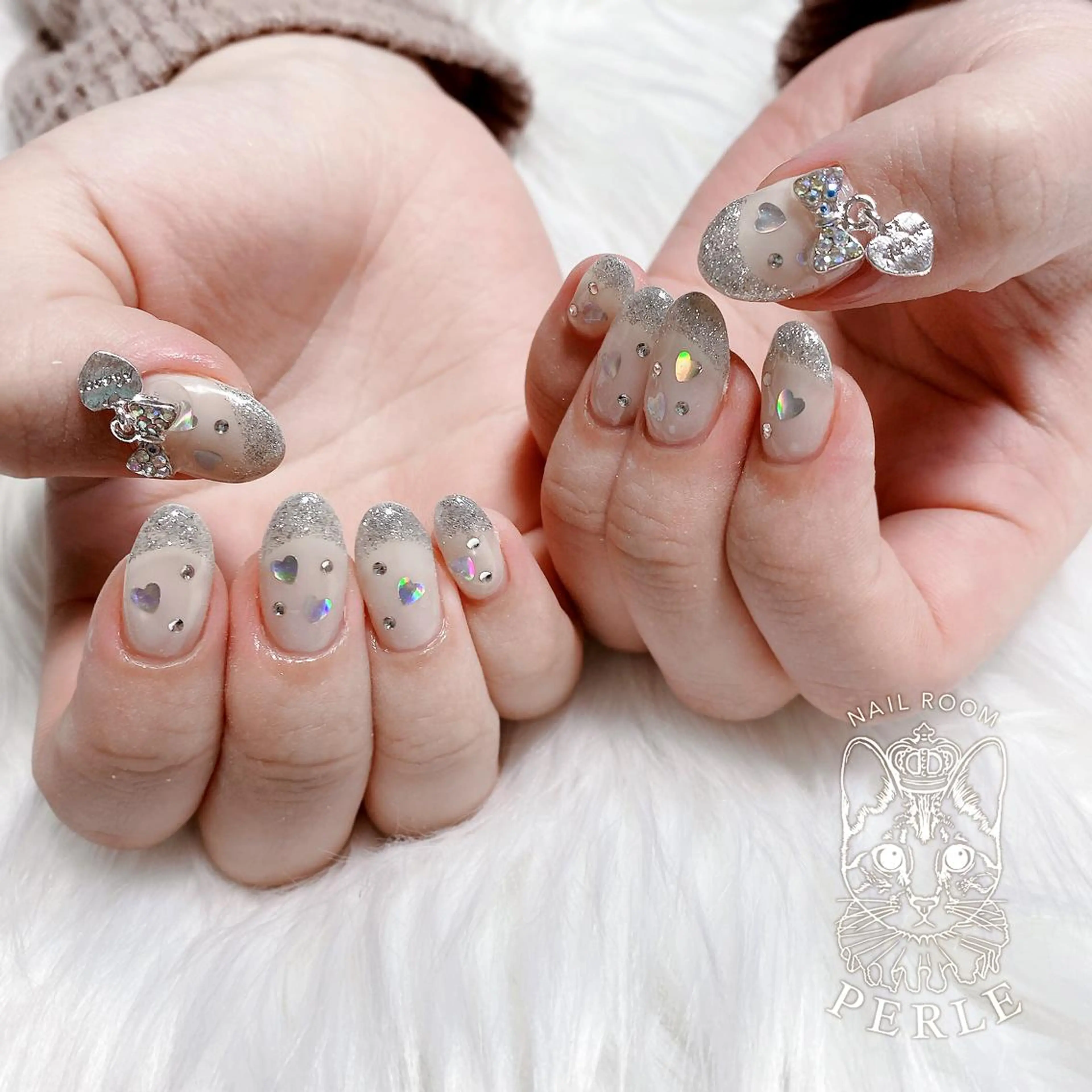 ネイル ハンドネイル nail room Perleのネイルデザイン