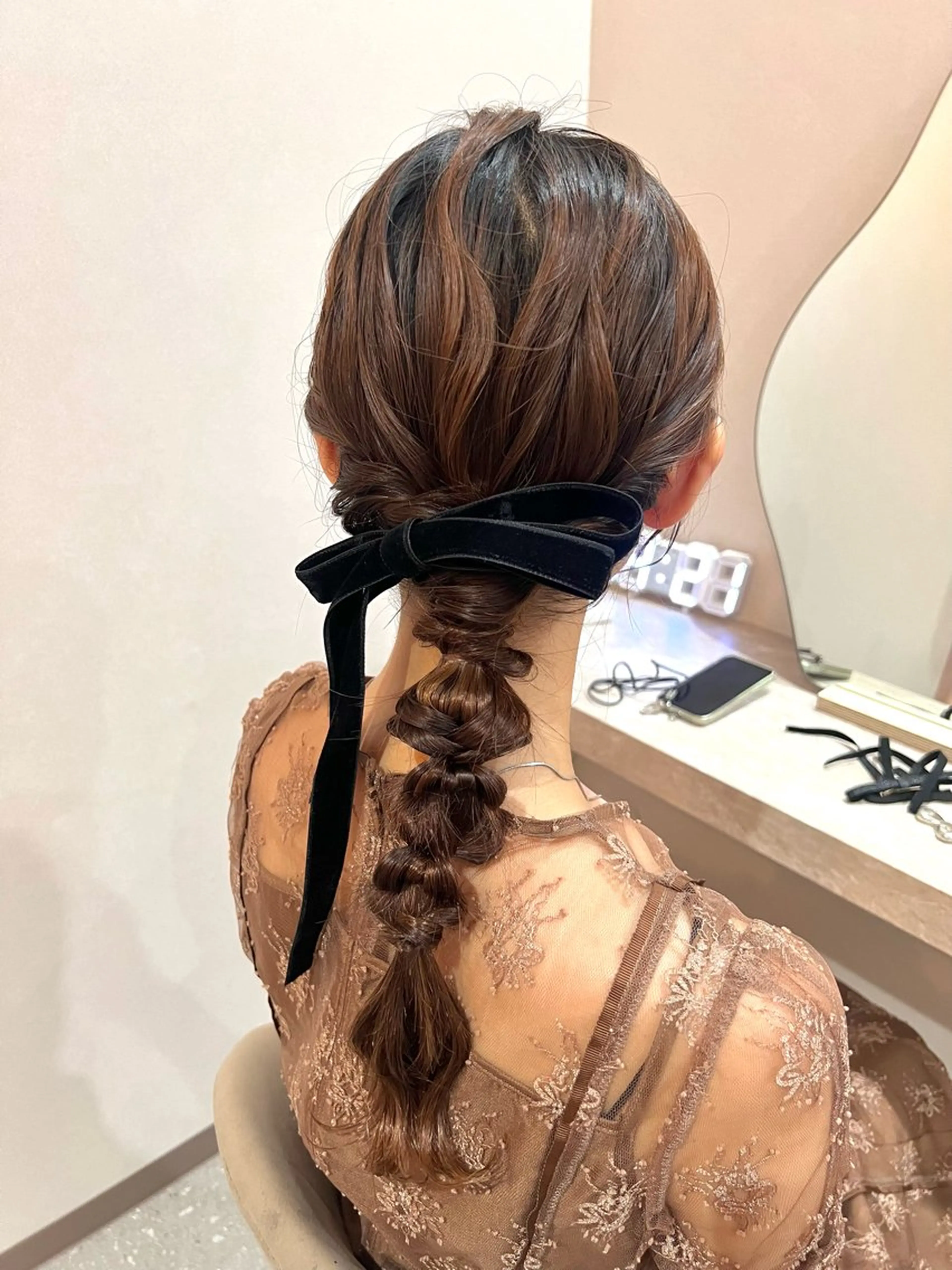 セミロング Mila misakiのヘアスタイル