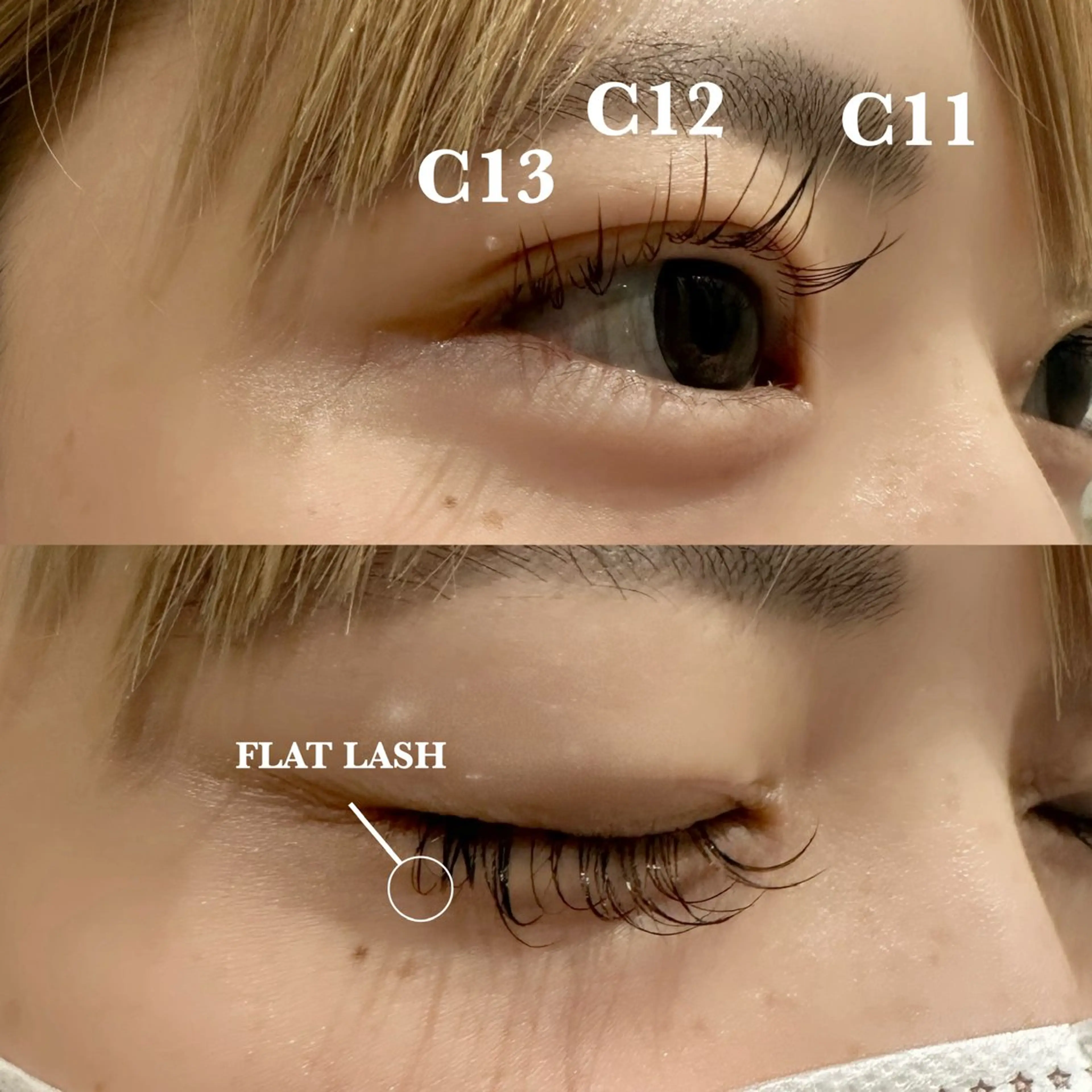 マツエク・マツパ 河原 晴香のマツエク・マツパデザイン