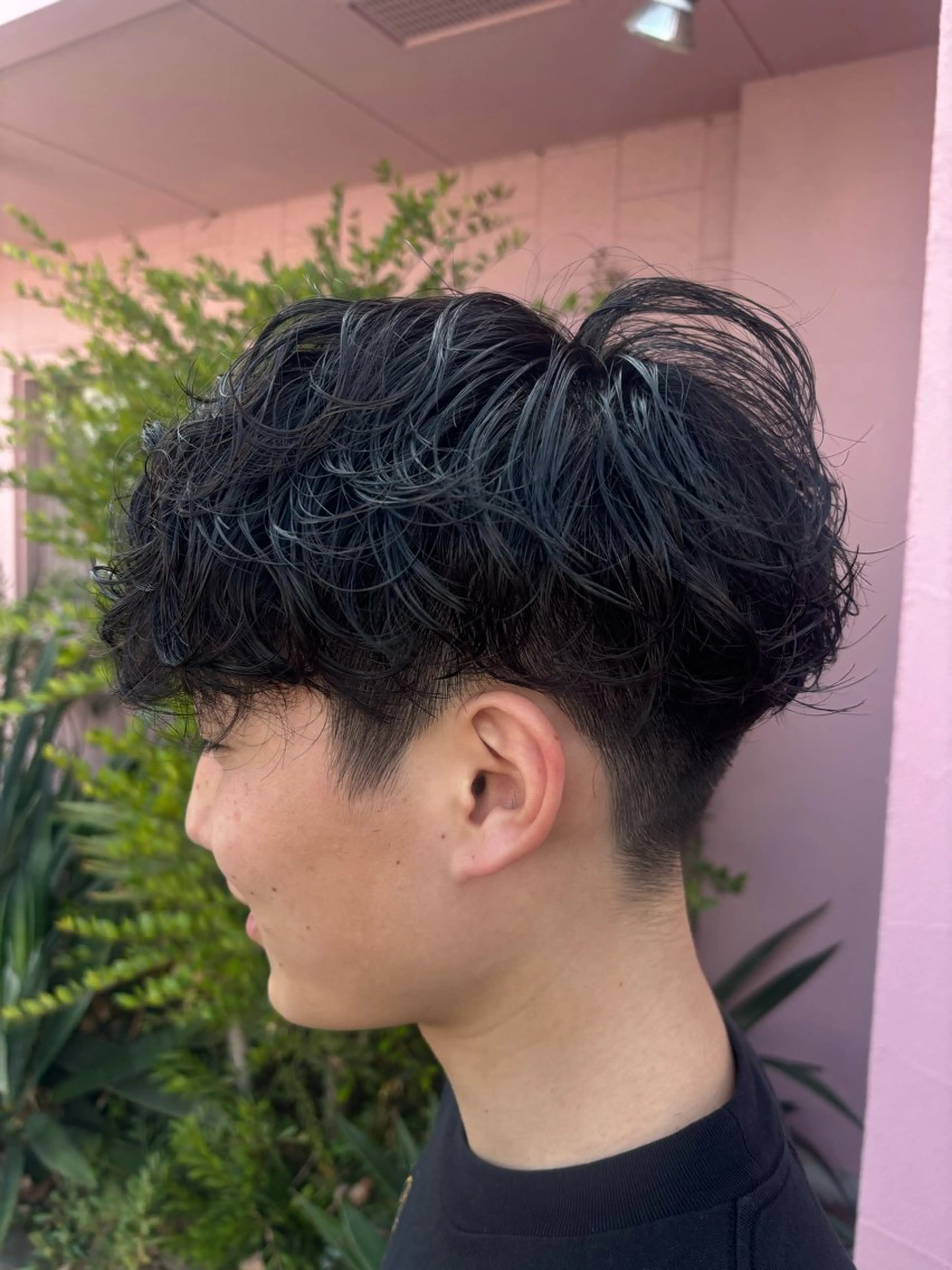 カラー メンズ 池田 煌翔のヘアスタイル