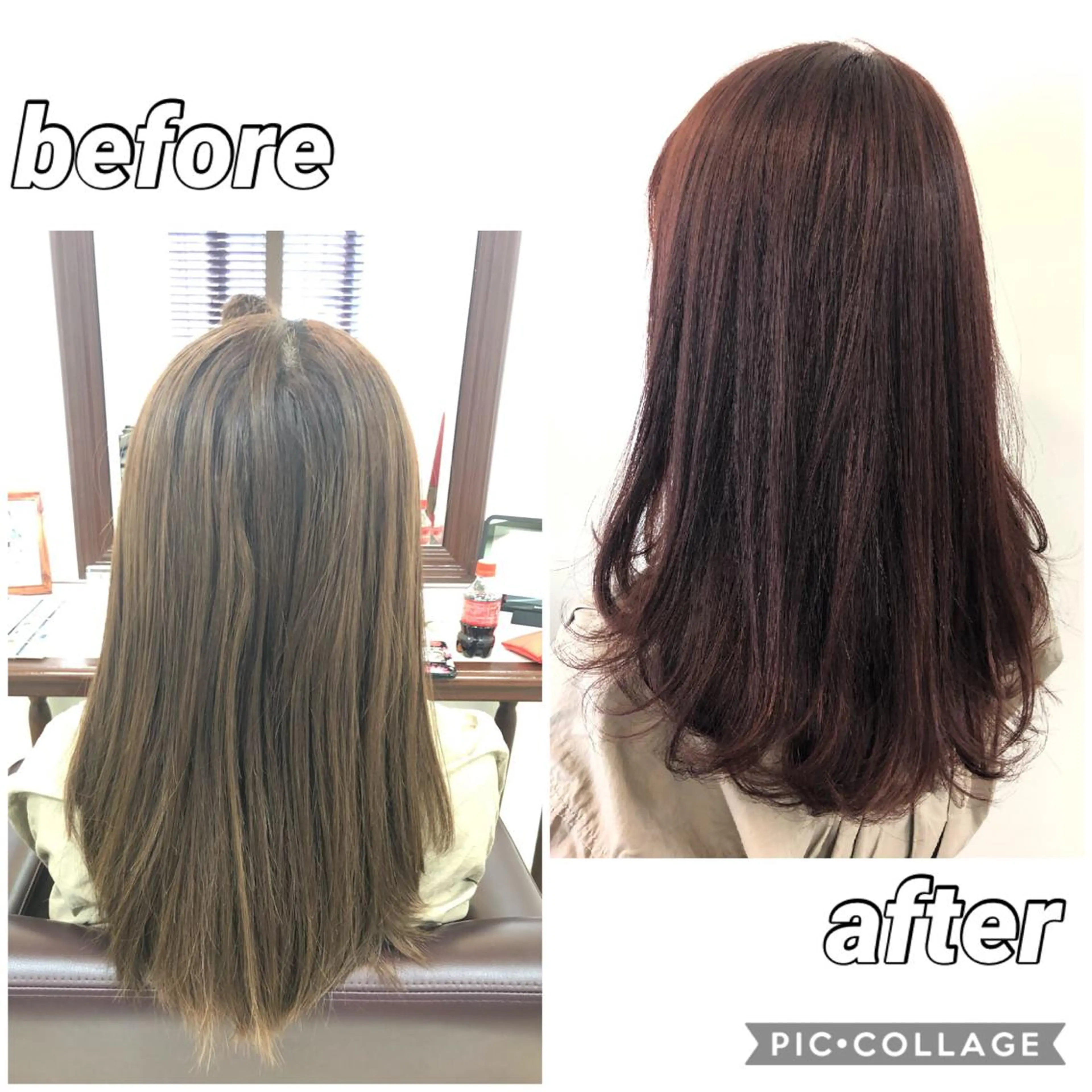 ロング カラー レッドカラー 🫧髪質改善×艶髪 🫧根本泰成🫧のヘアスタイル