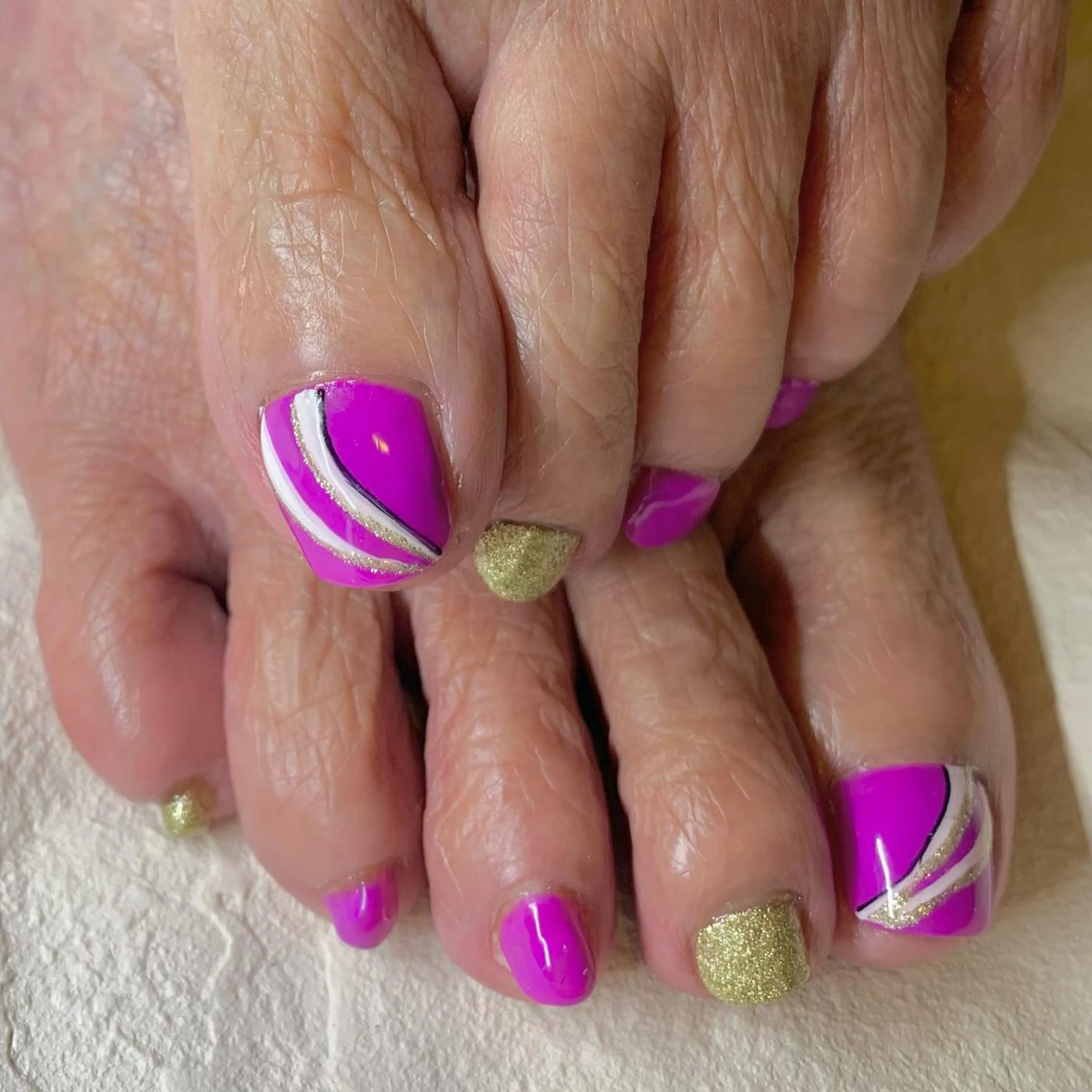 ネイル フットネイル ネイルスタジオ コスタ•デルマールのネイルデザイン