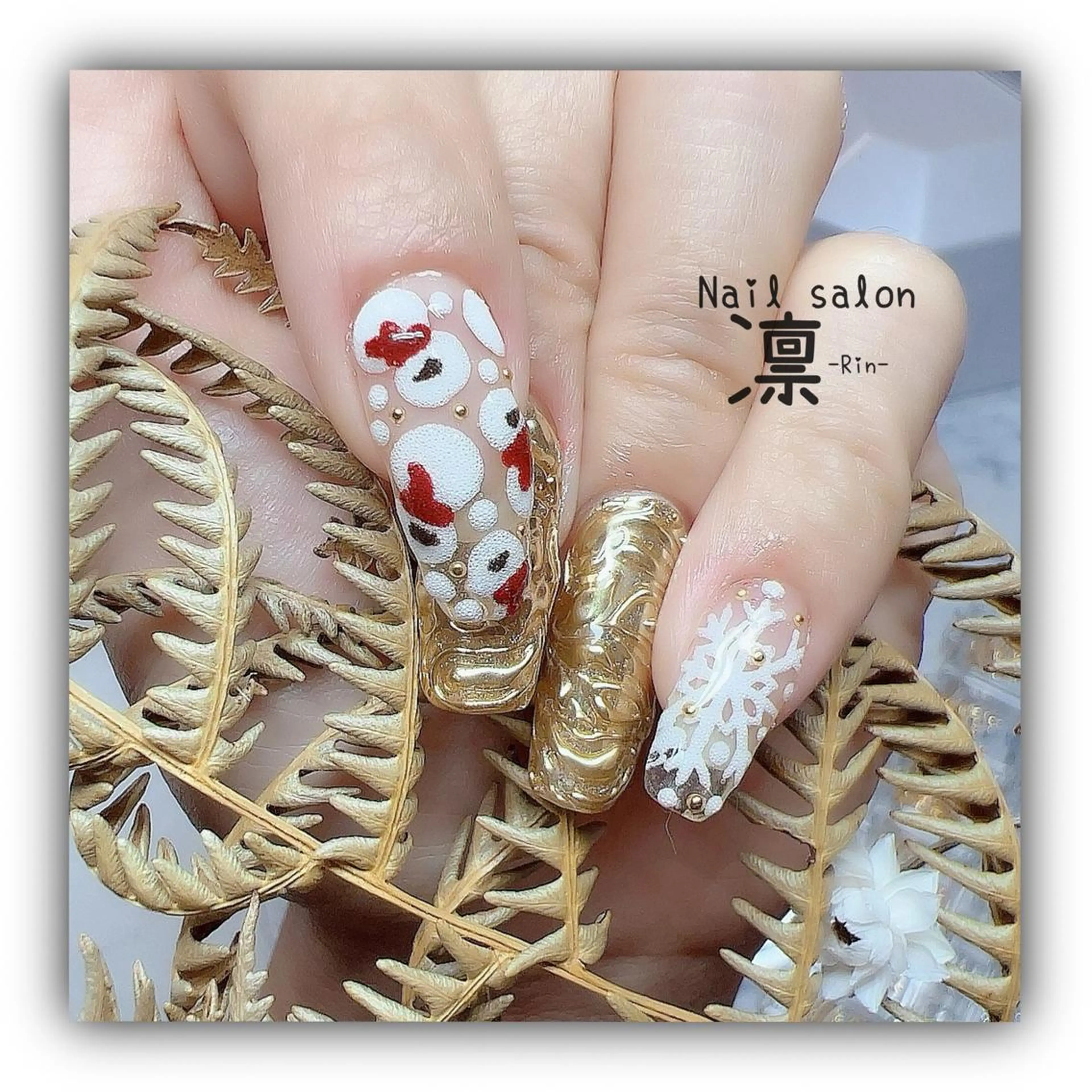 ネイル スカルプネイル private salon凛のネイルデザイン