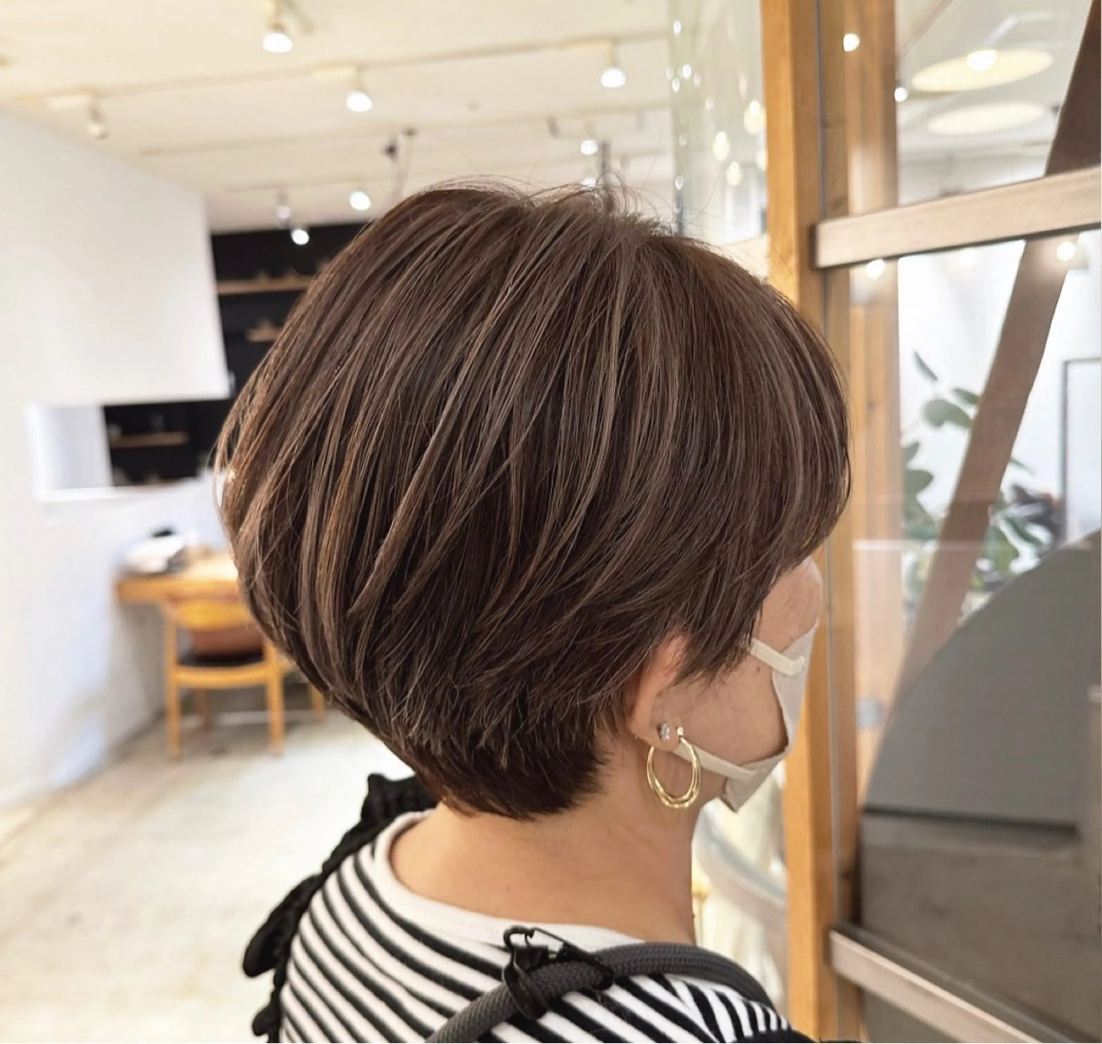 ショート カラー 山口 智也のヘアスタイル