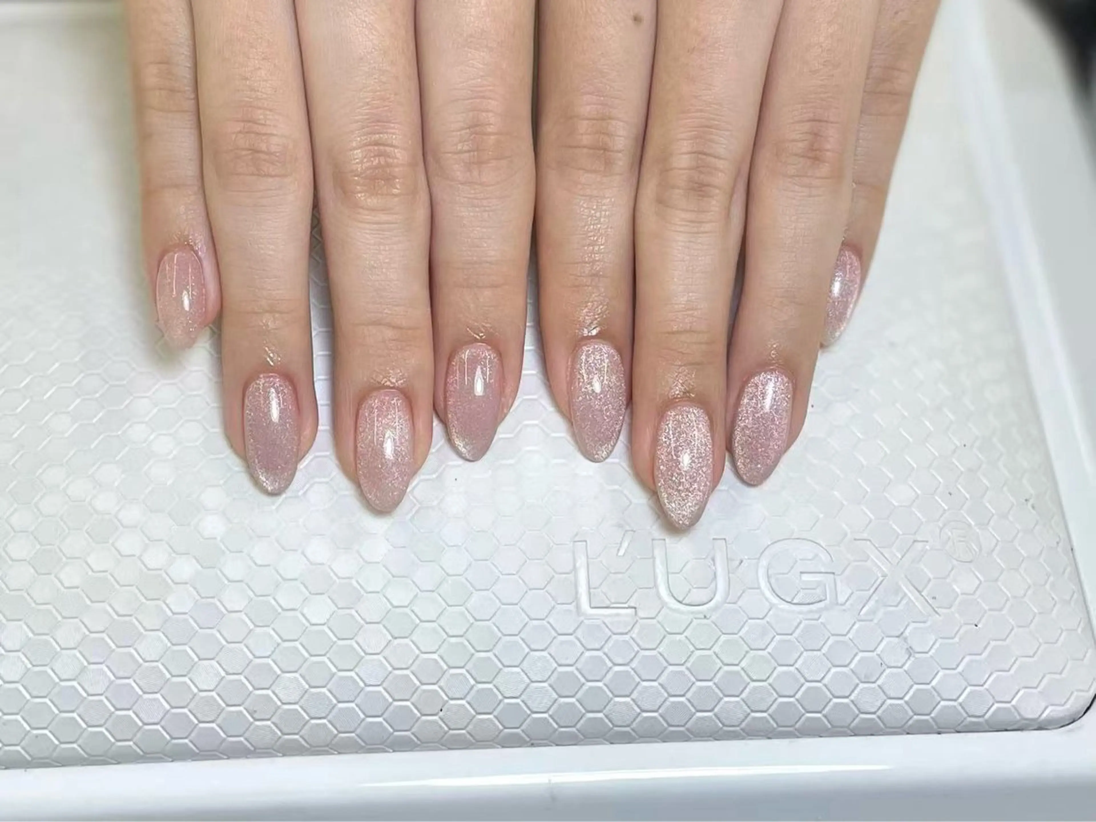 ネイル チークネイル フットネイル フレンチネイル ジェルネイル ガラスフレンチ ハンドネイル エニ Andyのネイルデザイン